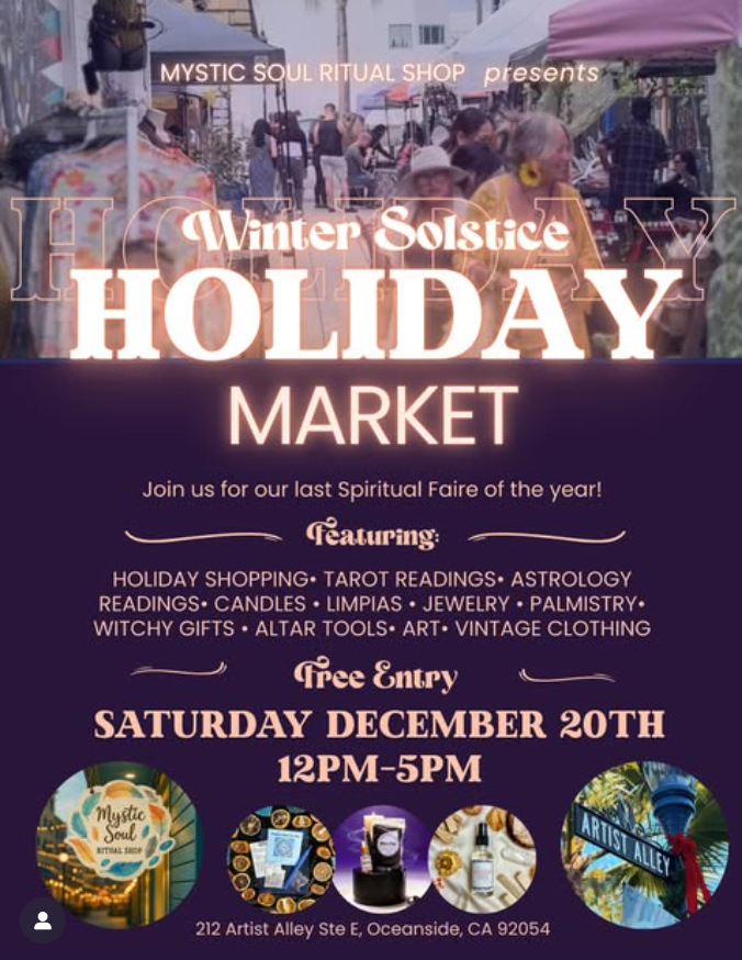 - Winter Solstice Holiday Market