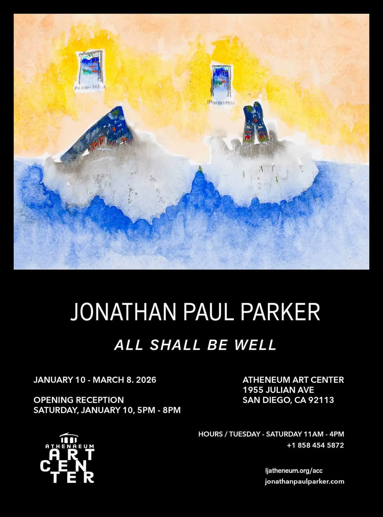 - Jonathan Paul Parker, "All Shall Be Well," Opening Reception
