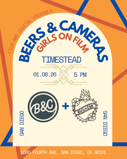 - Beers &amp; Cameras San Diego, Girls on Film