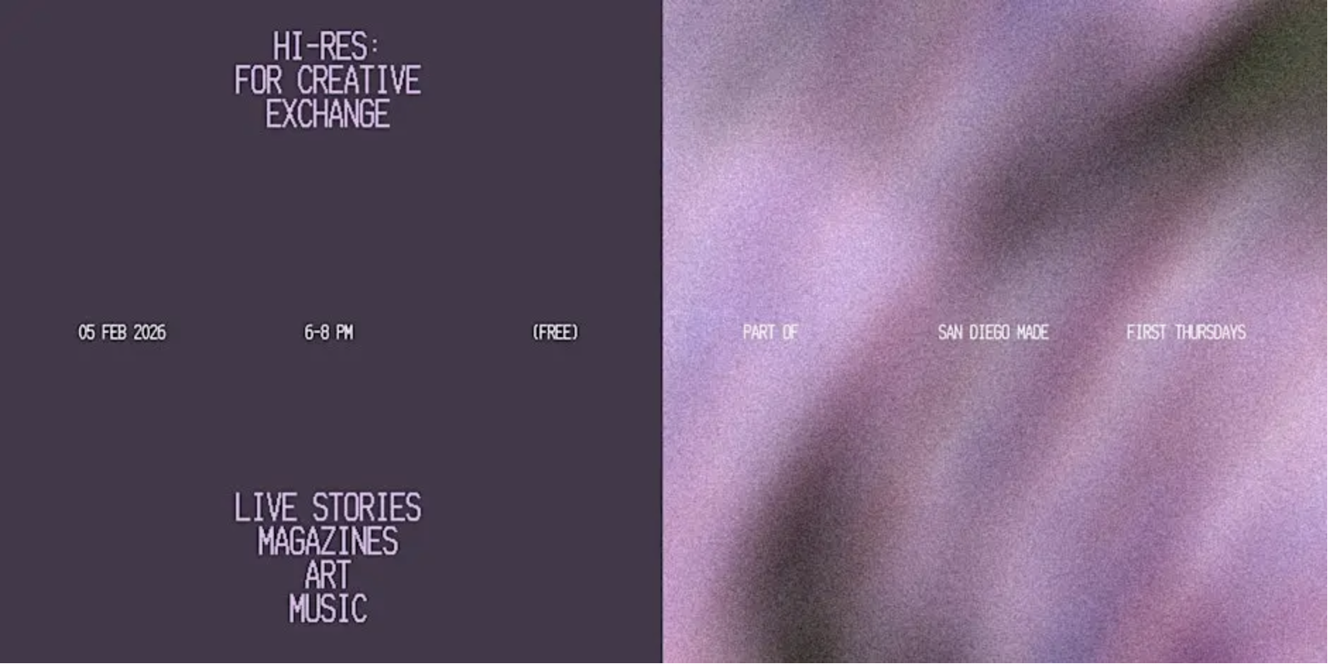 - Hi-Res: For Creative Exchange