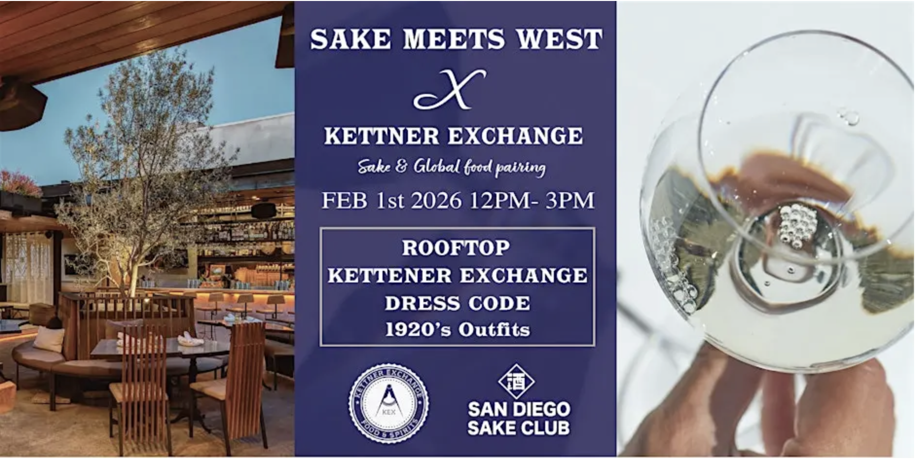 + SAKE MEETS WEST - Ultimate Sake & Food Pairing