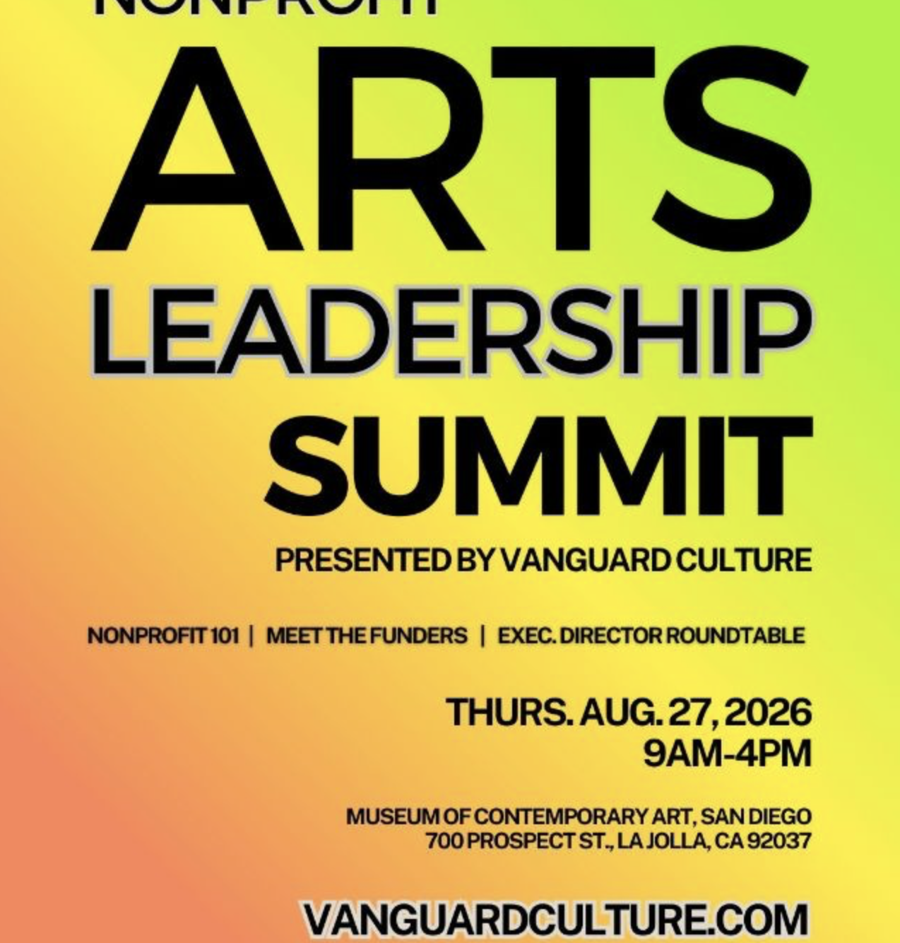 + Nonprofit Arts Leadership Summit