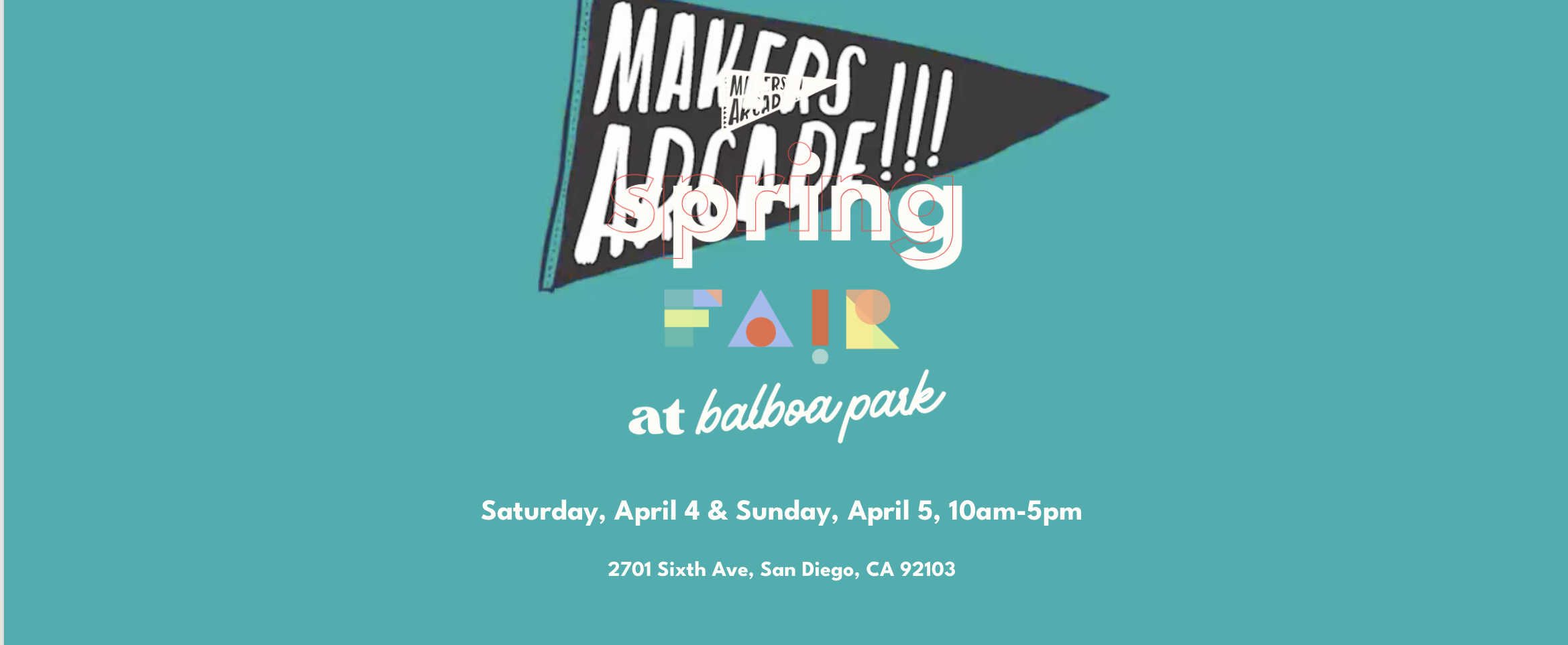 + Makers Arcade Spring Fair