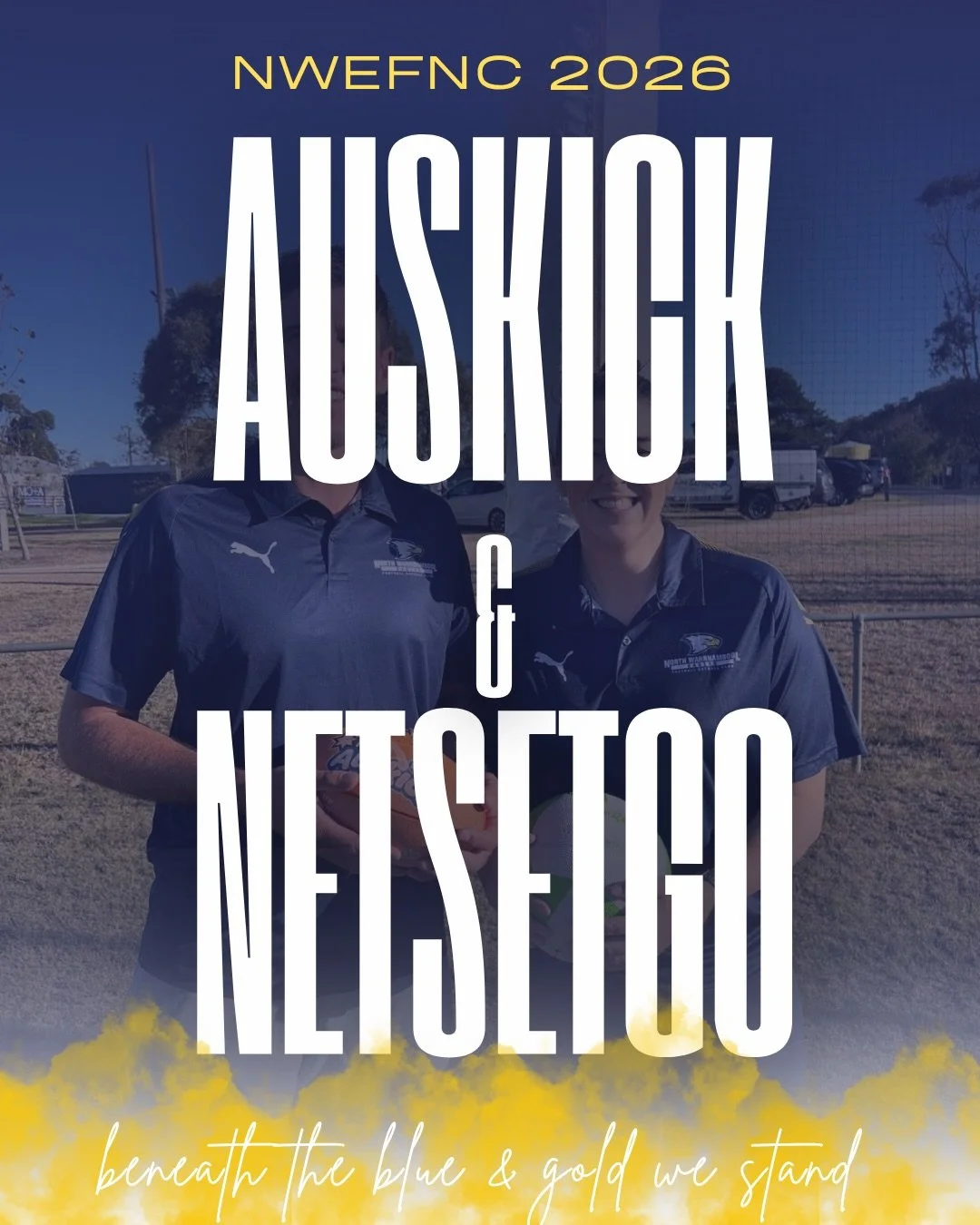 NetSetGo and Auskick registrations NOW OPEN! 🦅

It&rsquo;s time for our youngest Eagles to hit the court and field! At the Eagles our trained coaches understand the importance of providing a fun, safe and inclusive environment where our kids can thr