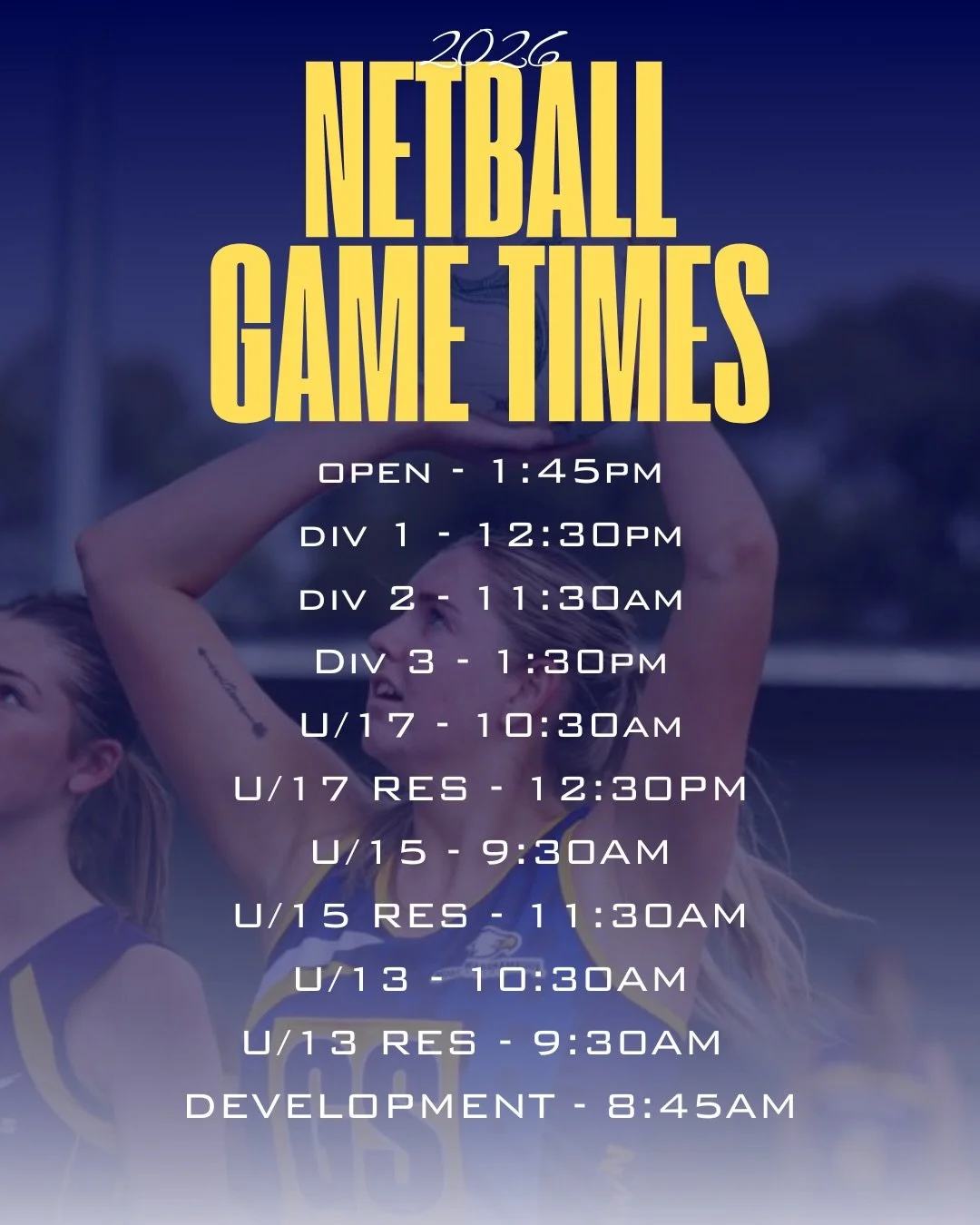 2026 Game Times 🦅