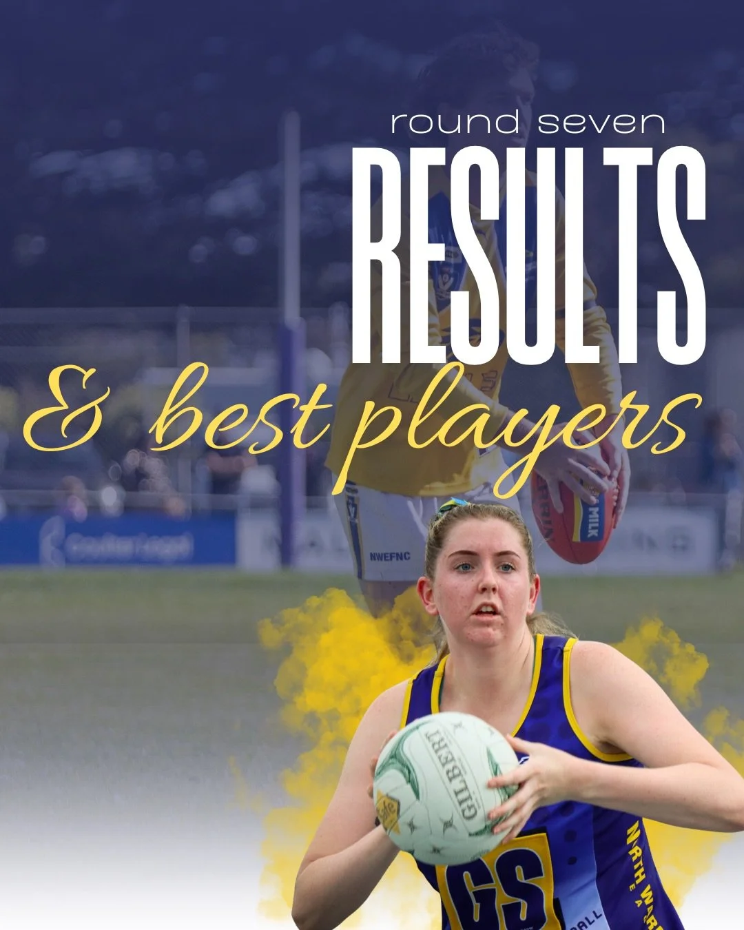 Round 7 results v Terang 💙💛

Round 8 results coming soon.