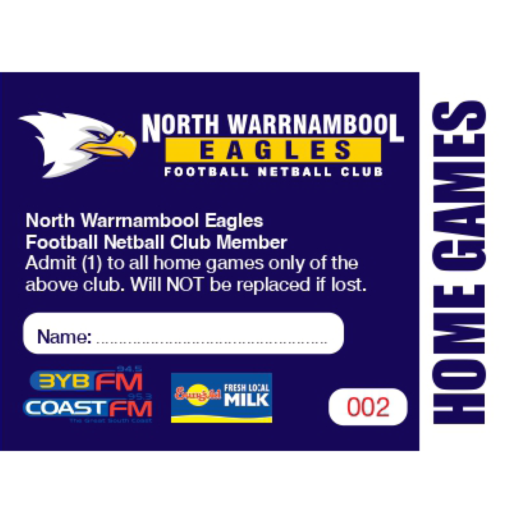 Home Game Only Supporter