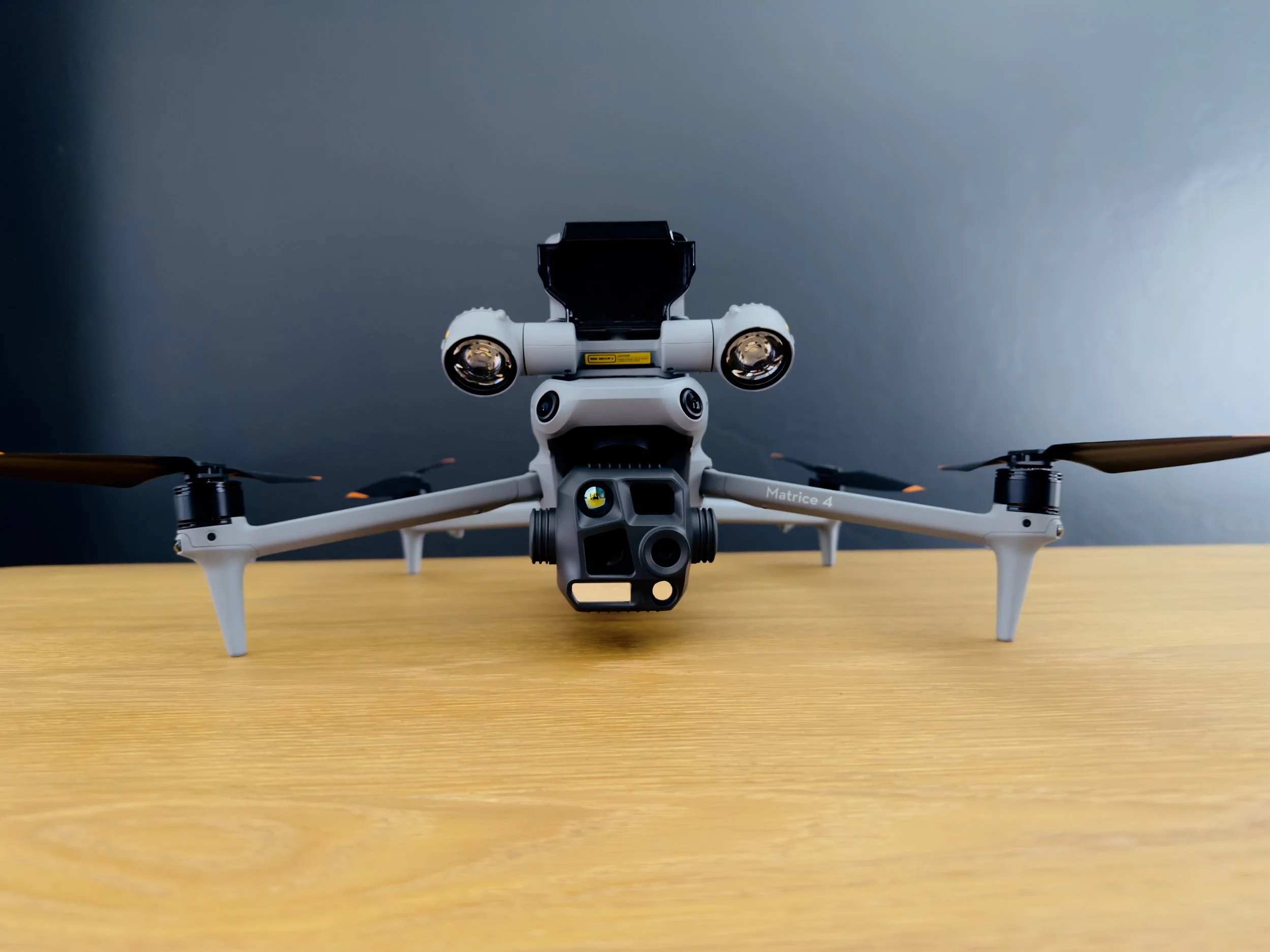 Image of a DJI Matrice 4 Thermal Drone that is used for Search and Rescue.