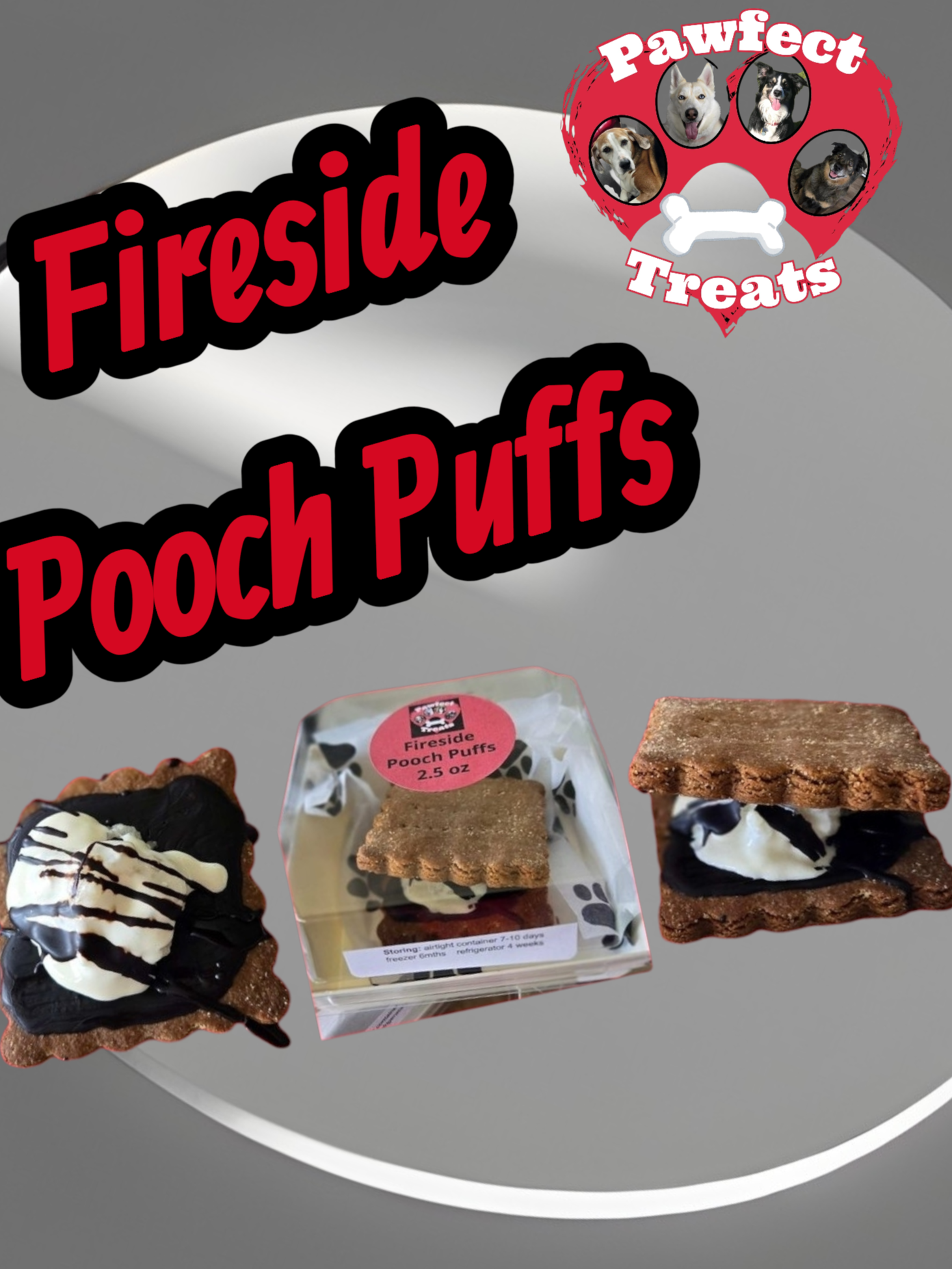Fireside Pooch Puffs