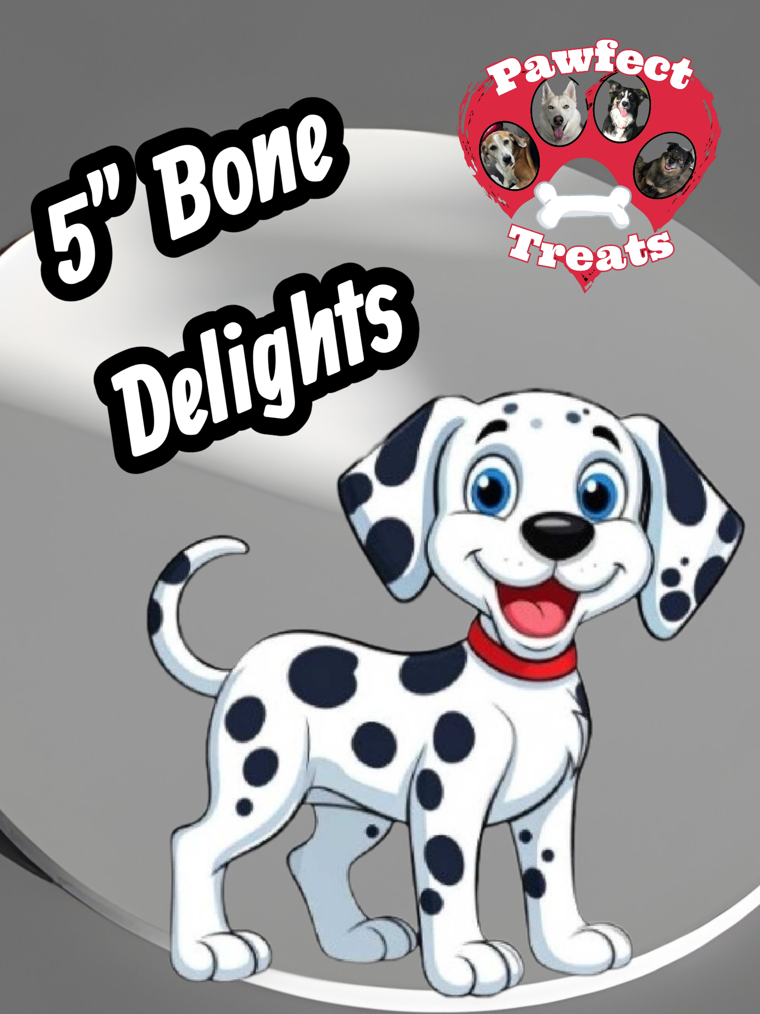 Paws Delight                    5" Bone Shaped Treat
