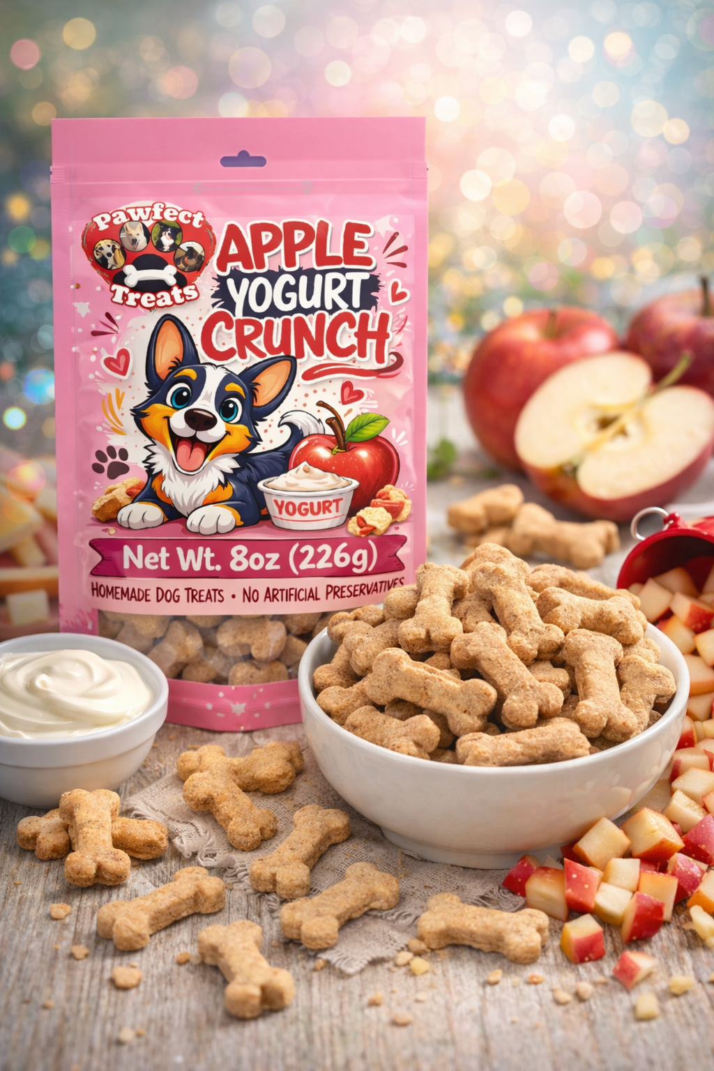 Apple Yogurt Crunch