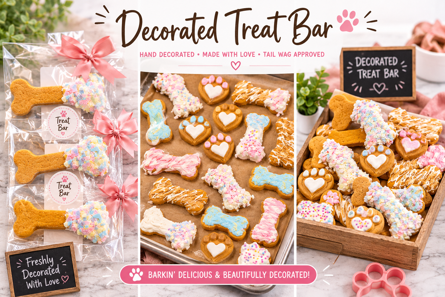 Decorated Treat Bar 🐾