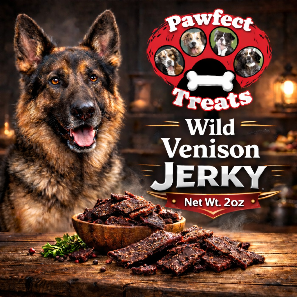Pawfect Treats Wild Venison Jerky