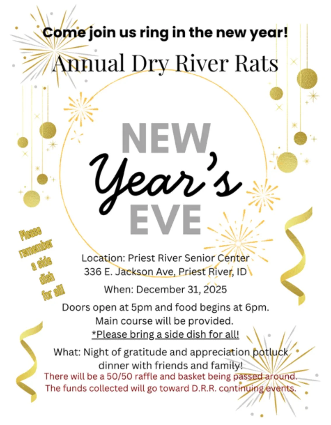 Dry River Rats NYE !