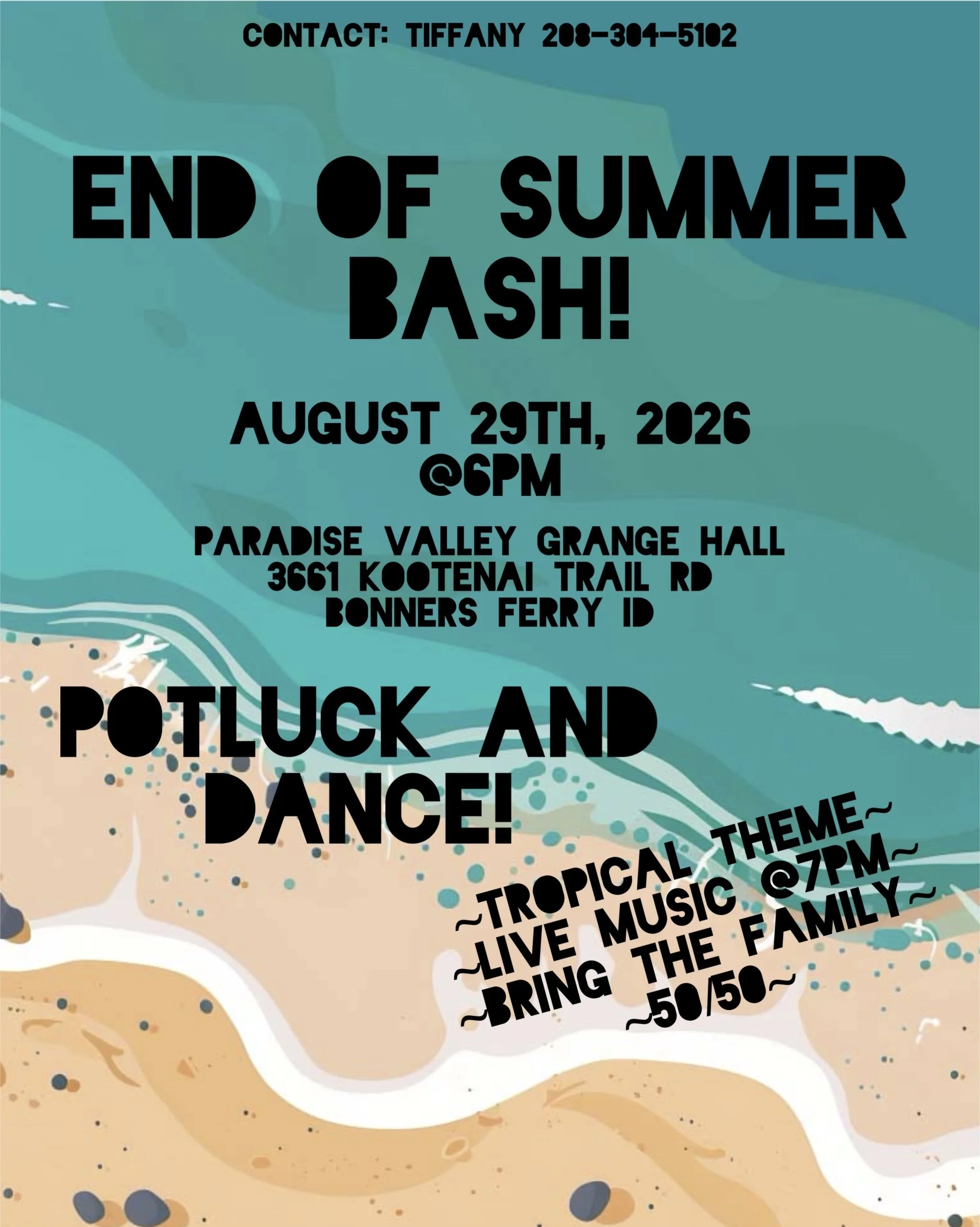 End of Summer Bash!