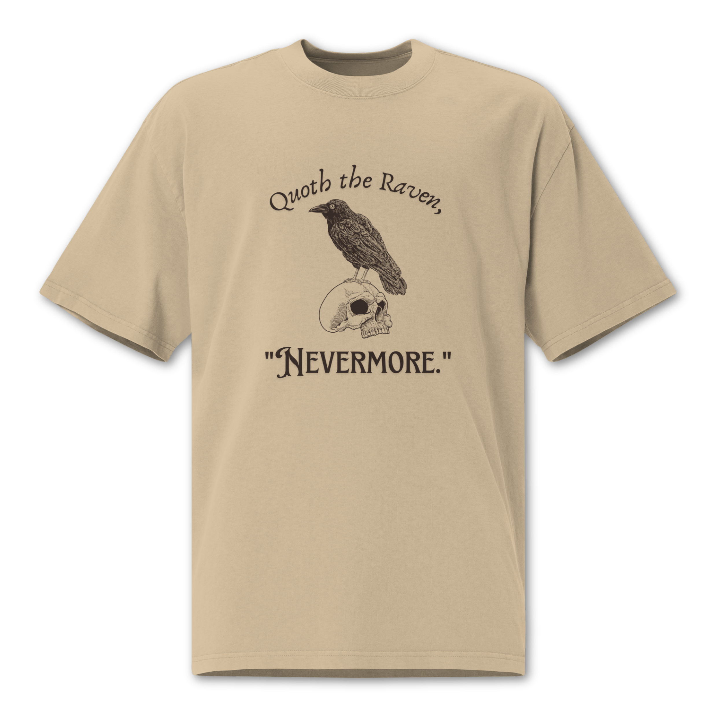 Quoth the Raven Oversized Shirt