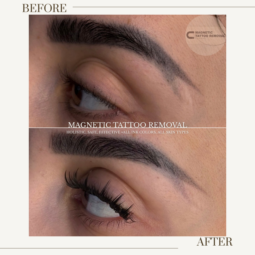 HEALED 1 Session | Correcting Double Tail on permanent makeup 