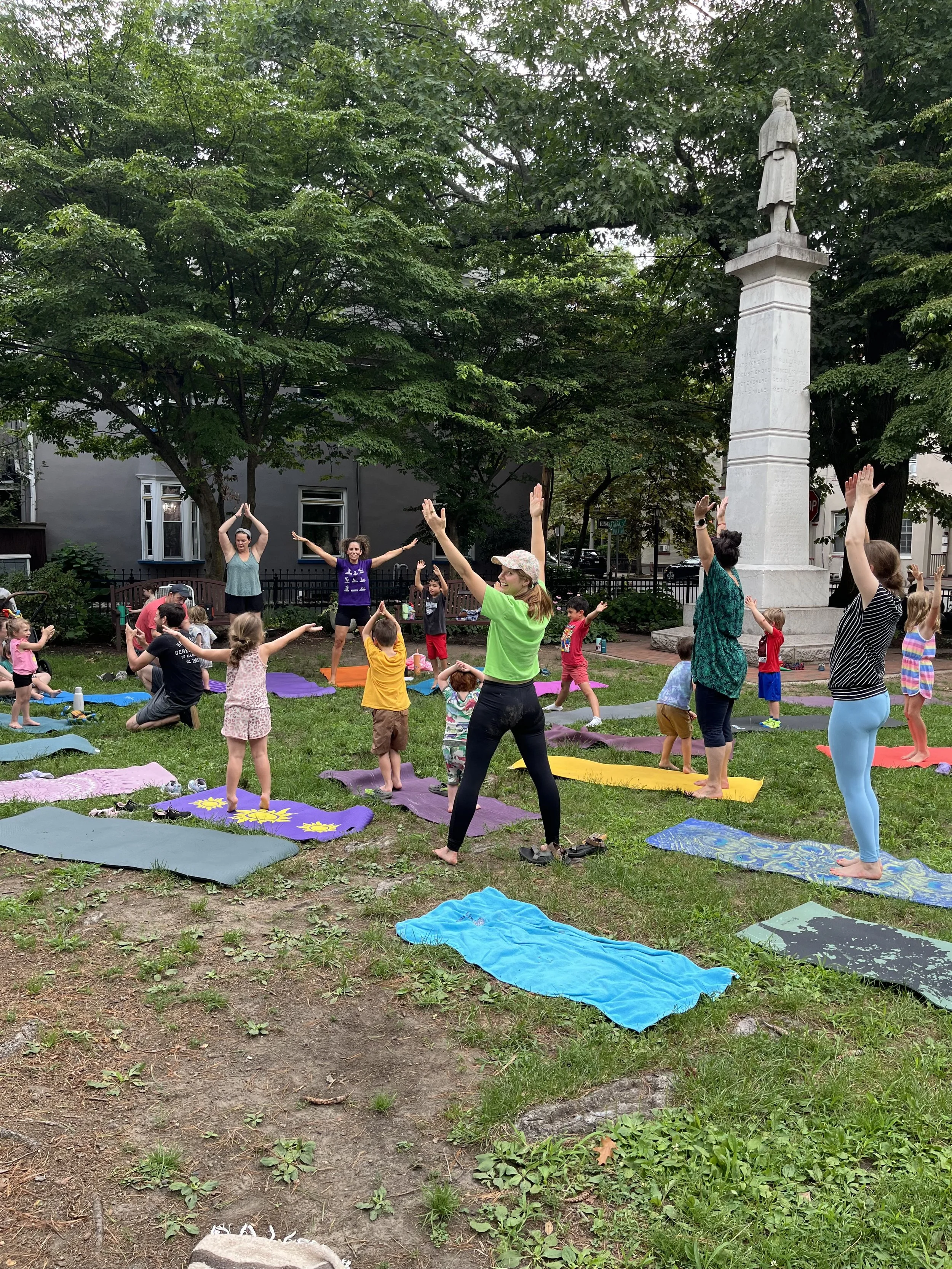 Family Yoga in the Park