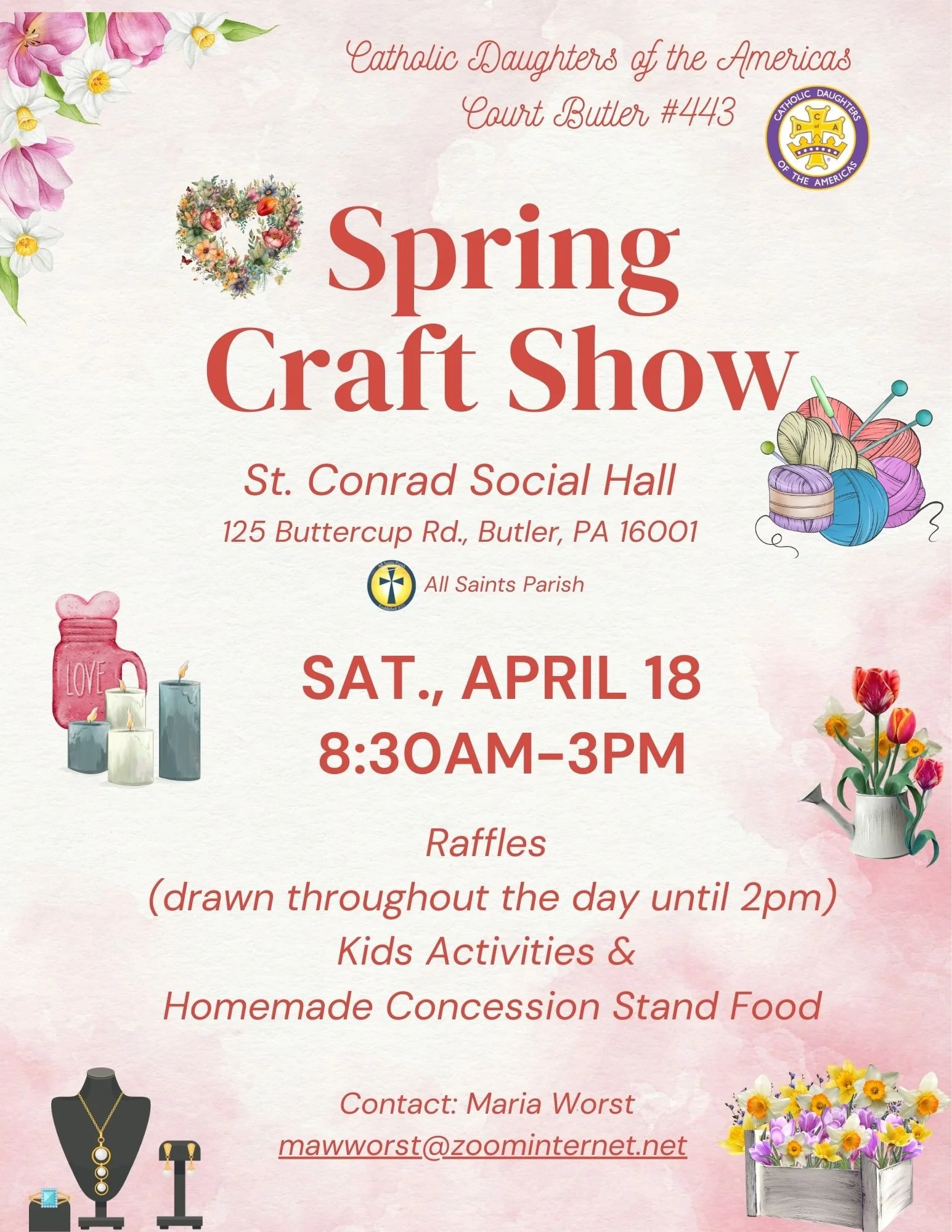 St Conrad's Spring Craft Show