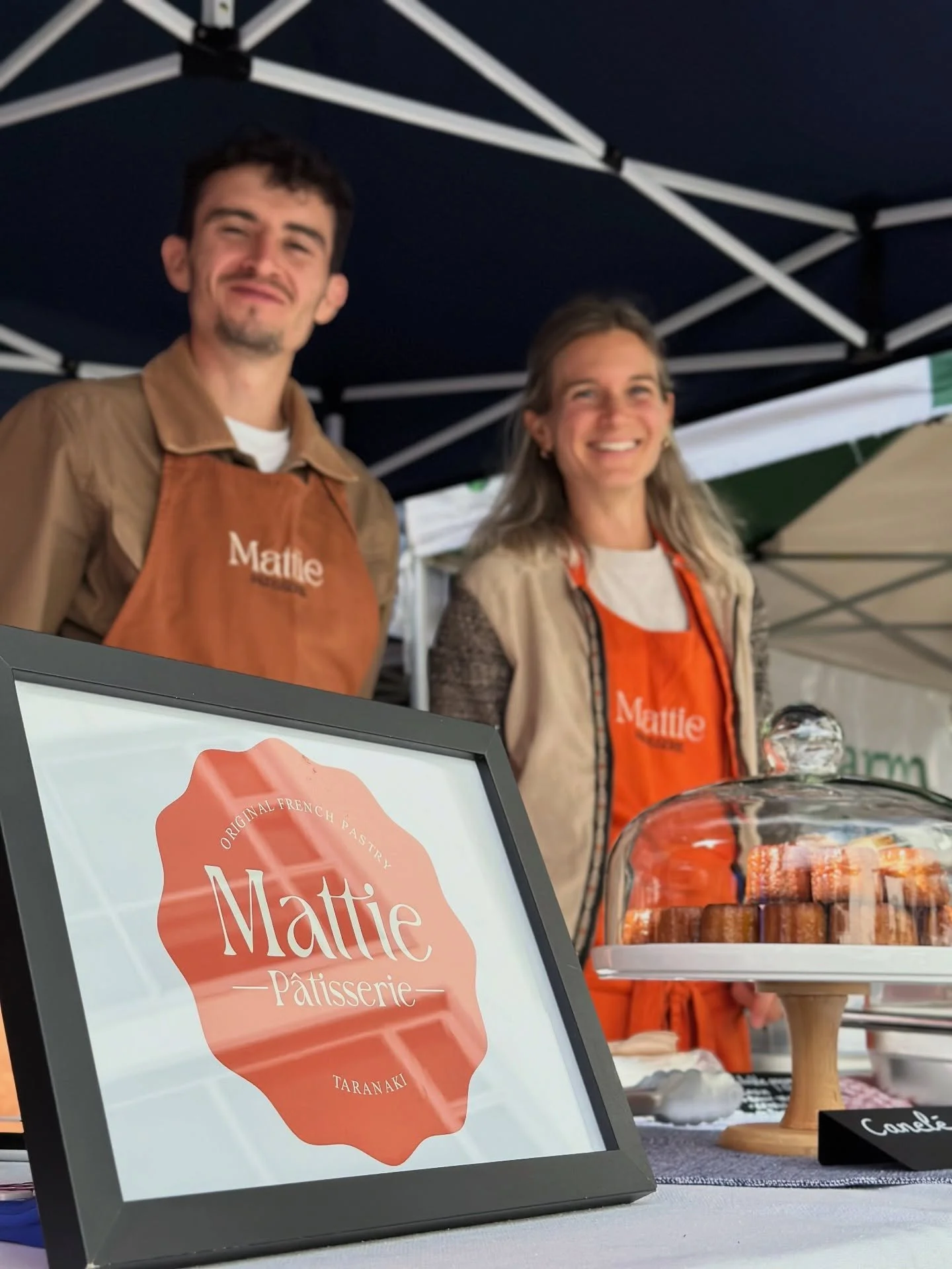 BACK to @farmers_market_taranaki this Sunday !! 

📍 9am - 12pm at Huatoki Plaza 

After 10 fabulous weeks in France with our families, we are more than motivated and excited to share the best of French pastries with you ! 

We can&rsquo;t wait to se