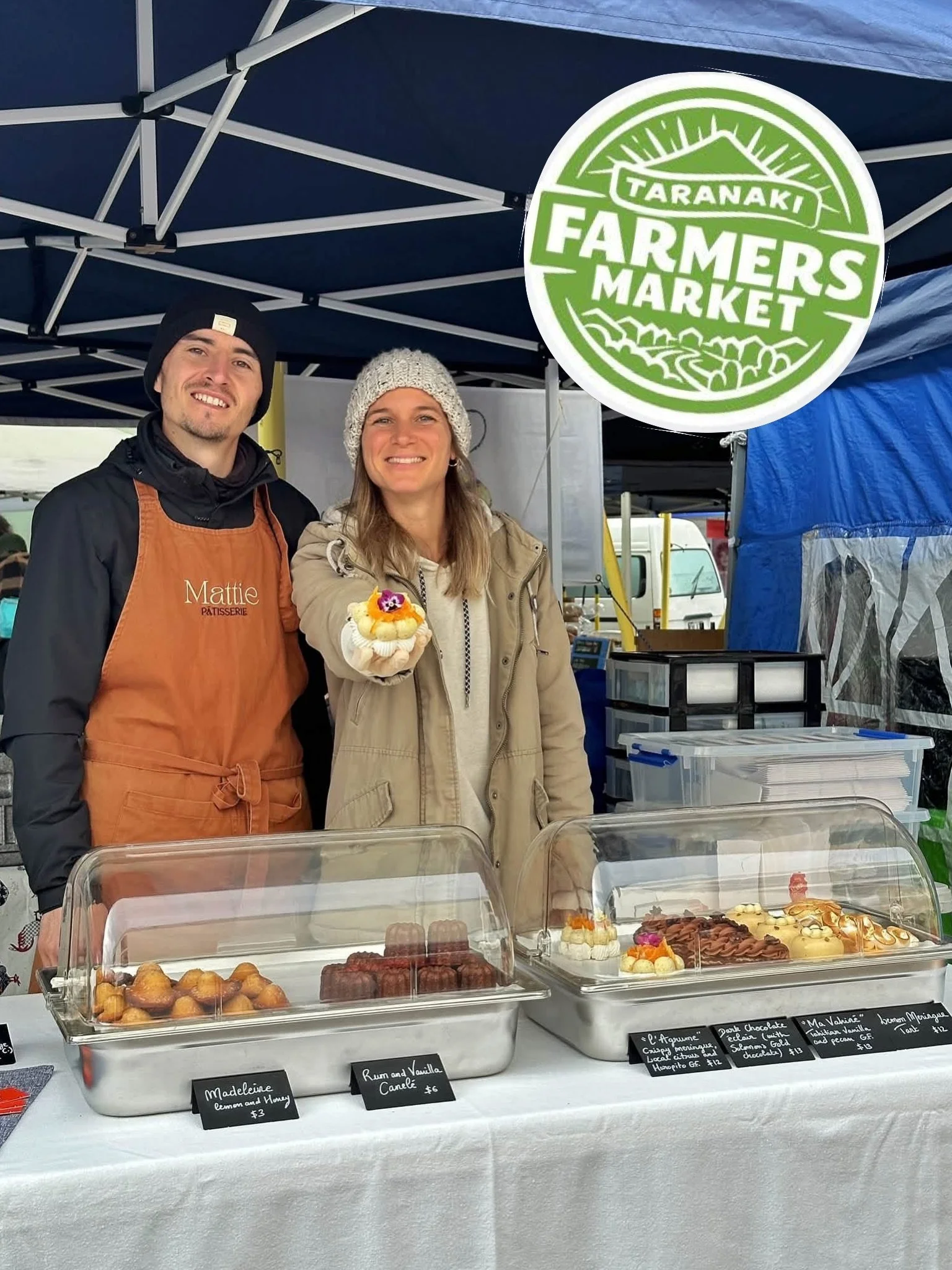 Nearly 3 years since we started this sweet adventure and began at the @farmers_market_taranaki ! 

We&rsquo;re so happy to have grown and opened our little shop, but we still LOVE coming to the @farmers_market_taranaki on Sundays just as much (even w