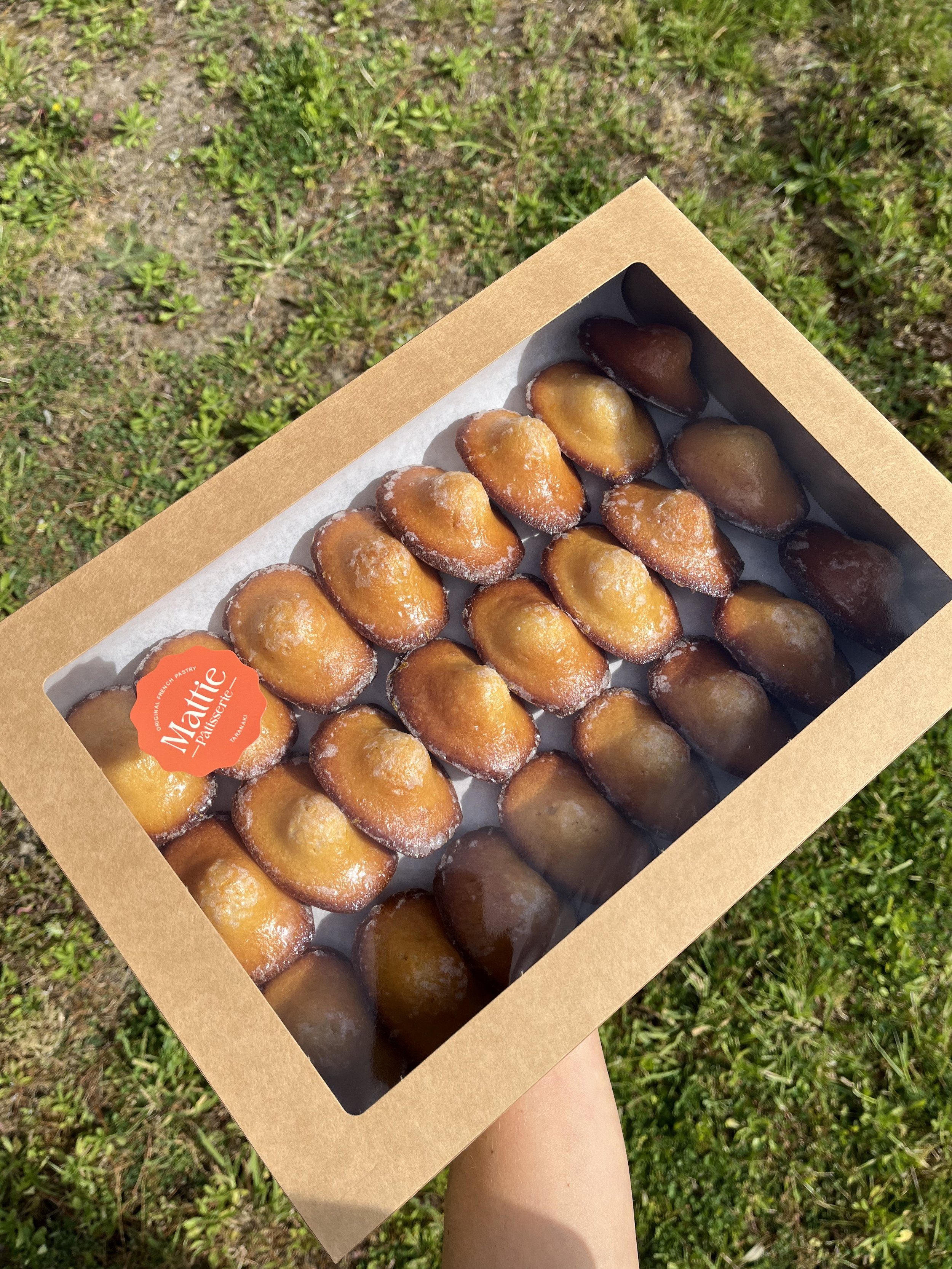 Large box of 24 artisanale French madeleines