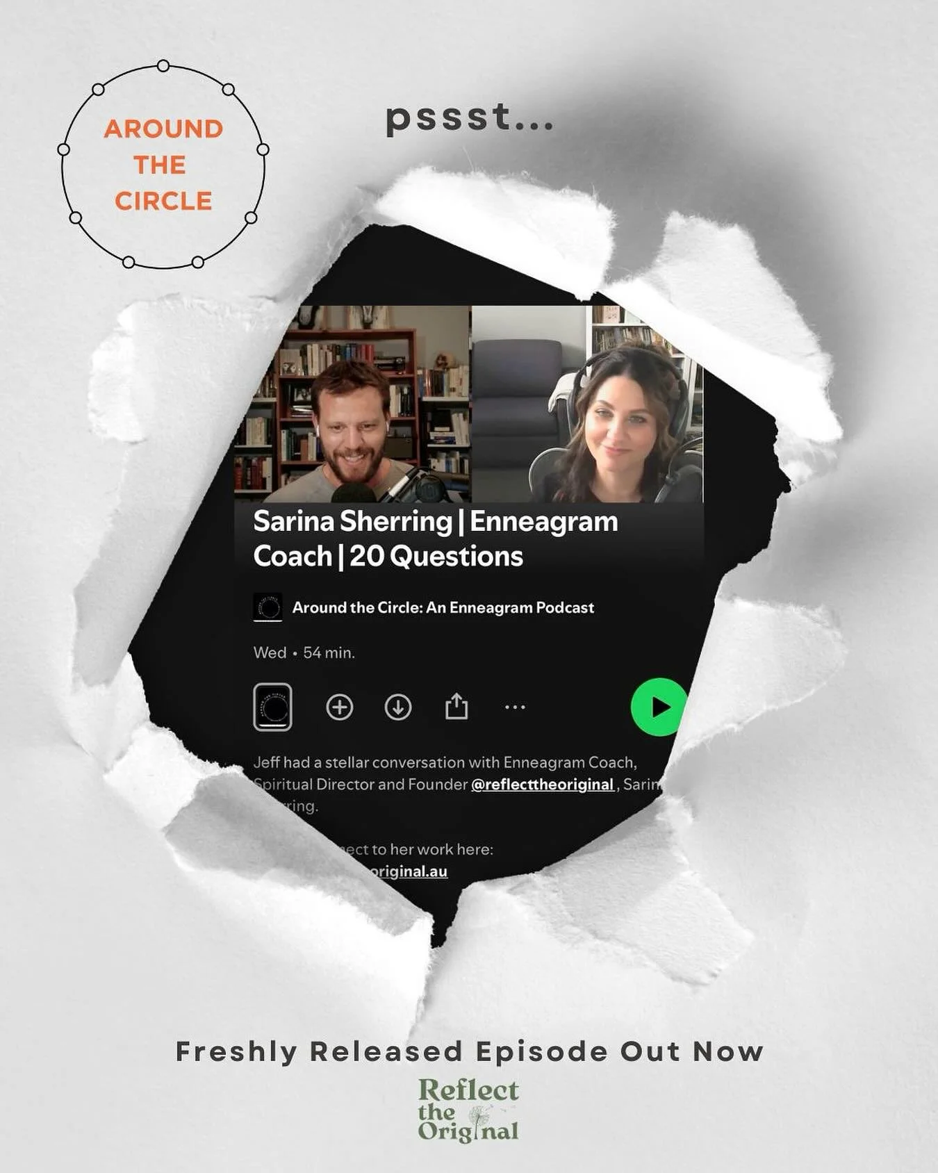 Pssst&hellip; it&rsquo;s out! My interview on @aroundthecirclepodcast is live!
Ever wondered what my awful North Australian accent sounds like? Or who my favourite Star Wars character is? That, and so much more is in this episode, packed with laughs,