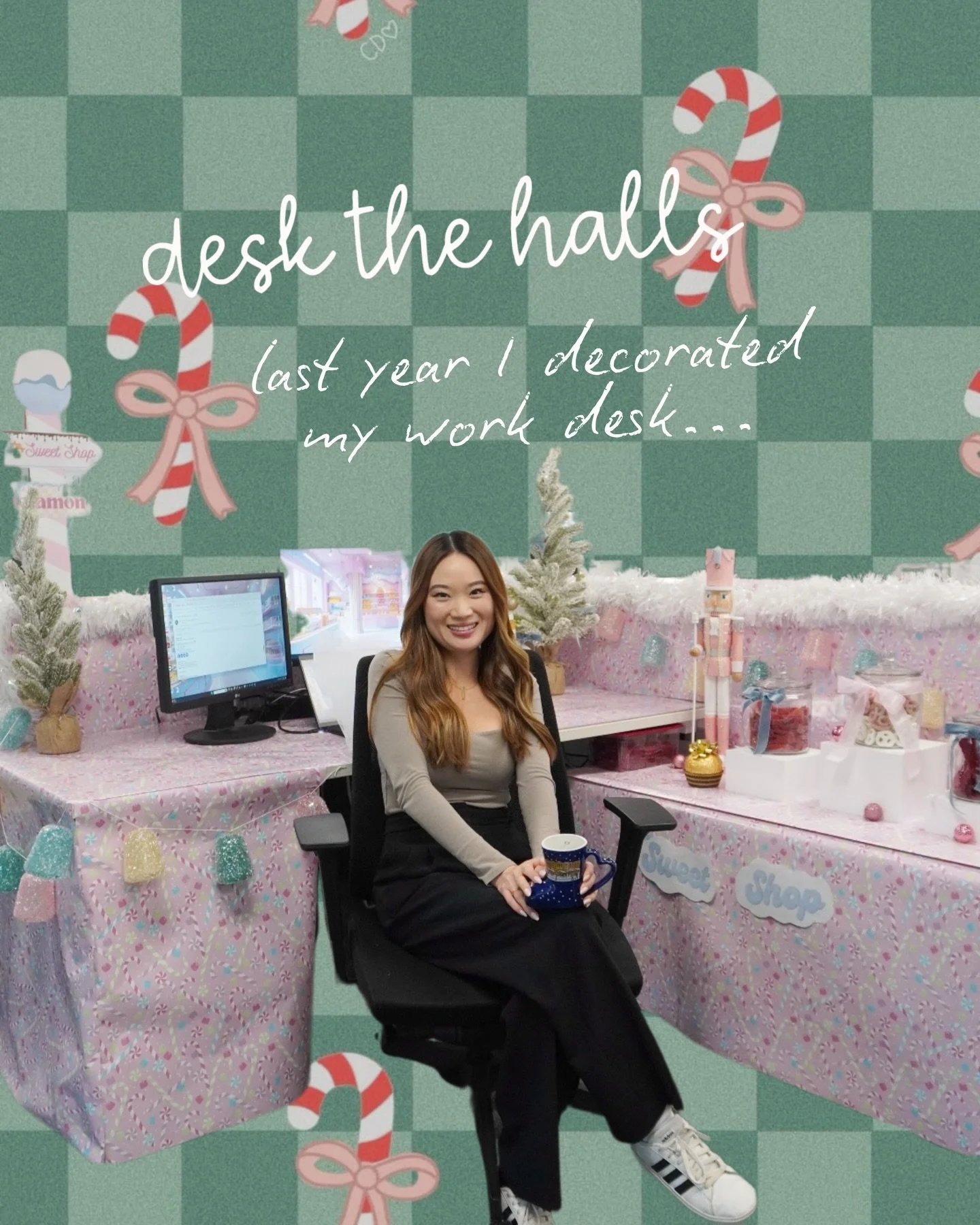 Christmas decor at home is overrated&hellip; bring the fun to your desk this year!!! (JK, we love home decorating, so honestly&hellip; do both 😂)

Hear me out. Most of us spend 8-9 hours at our work desk, that&rsquo;s about 30% of your entire day (o