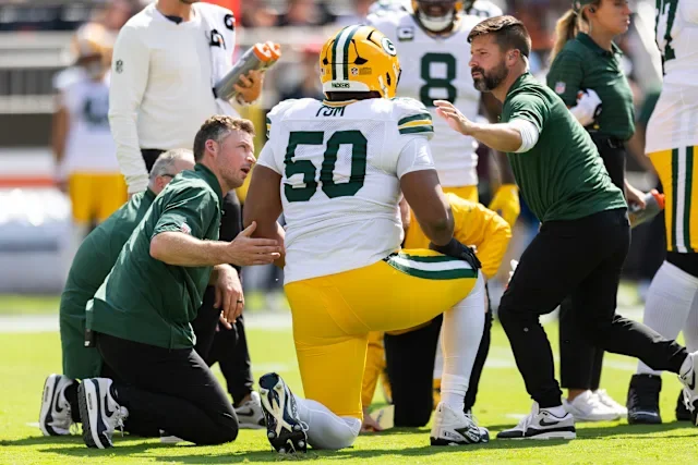 Packers to Lose Zach Tom for Cowboys Clash as Offensive Line Faces a Critical Test
