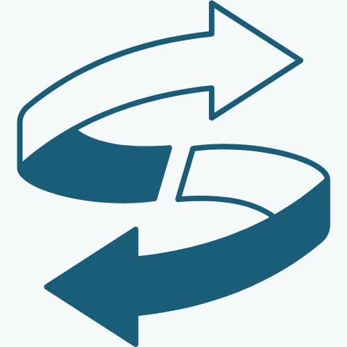 Round-Trip icon illustrates excursions can be added to round trip transfers only