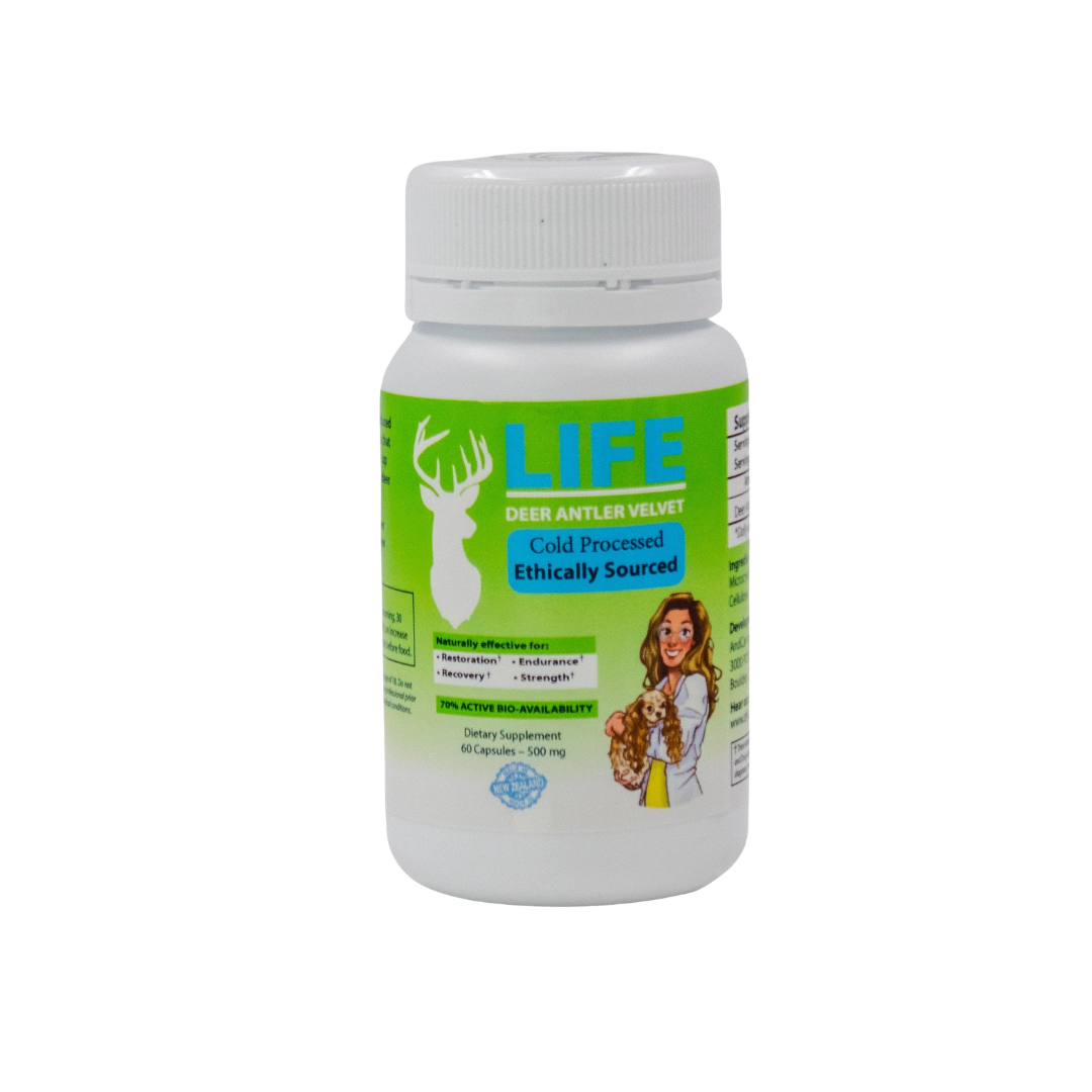 Dr Judy's LIFE Deer Antler Velvet (60 Capsules) COMING SOON