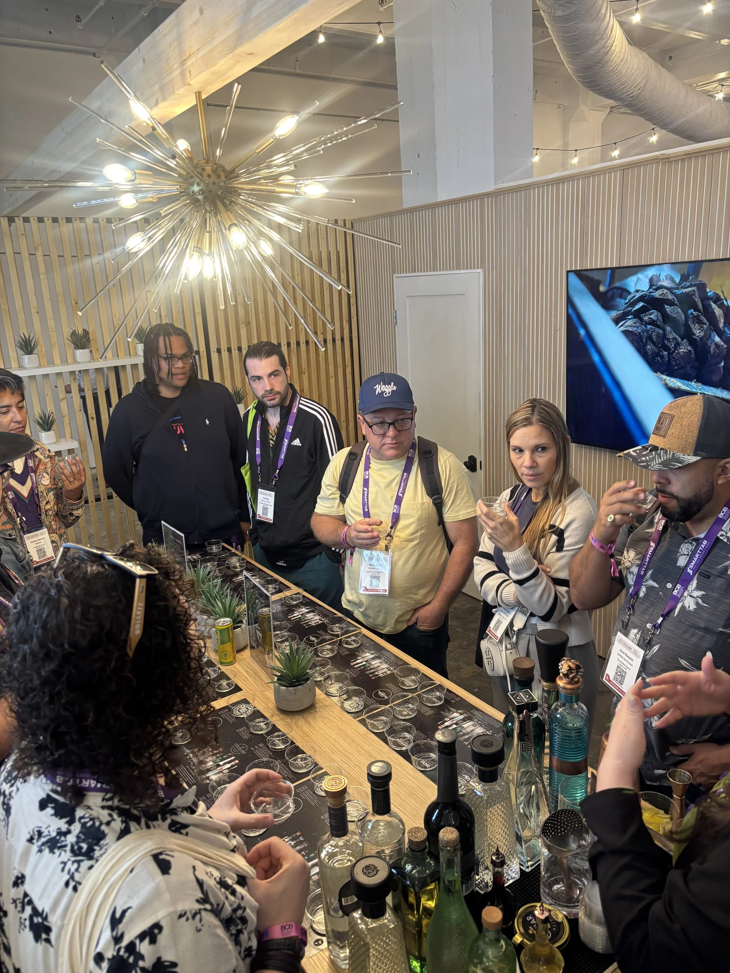 Speakeasy Classroom tequila tasting cristalino colección by proximo brands fabricated by nondescript creative