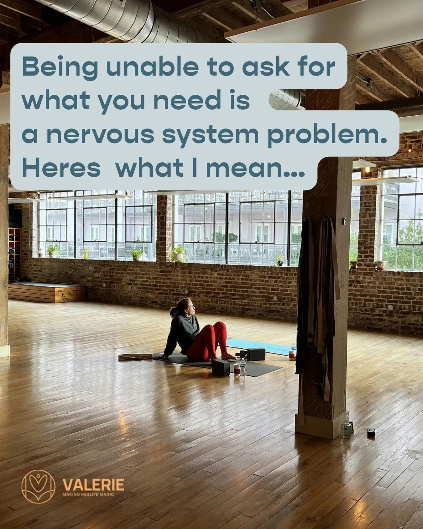 Struggling to ask for what you really need 
Is  not just &ldquo;bad communication&rdquo;&hellip; it&rsquo;s your NERVOUS SYSTEM talking.

👉 When your body slips into survival mode (fight flight, or freeze 🧊), your brain flags speaking up as DANGERO
