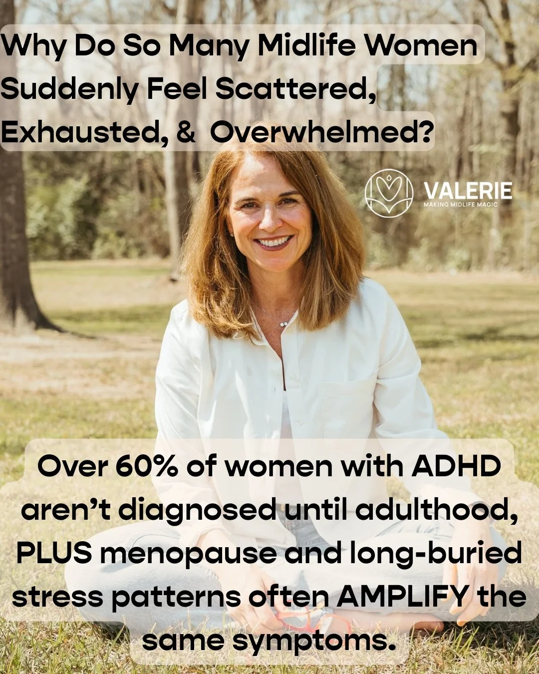 For a lot of women, midlife is the moment when everything that used to &ldquo;work&rdquo; suddenly stops working. 

You keep pushing through thinking that is the key to your change but now your body pushes back.

You try to stay organized&hellip; but