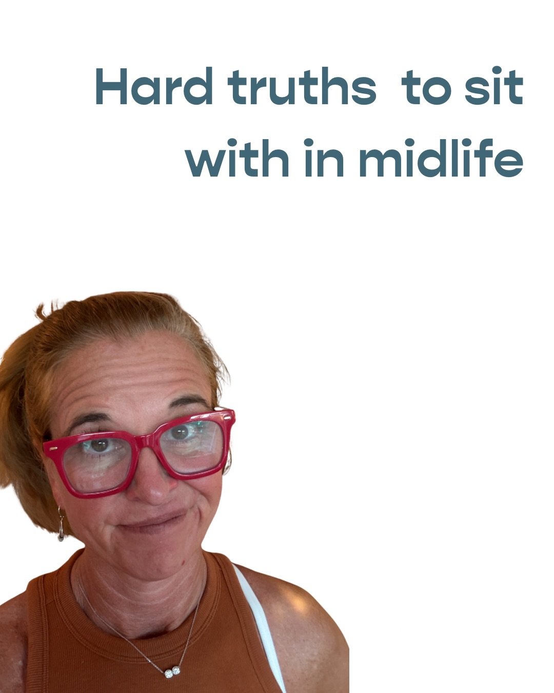 Girl! Midlife can throw a few wrenches in &ldquo;the plan.&rdquo; 🛠️🔧

Hormones changing.
Kids growing up.
Aging parents.
Brain fog.
Anxiety.
Waking up exhausted before the day even starts.

And somehow we still expect ourselves to push harder like