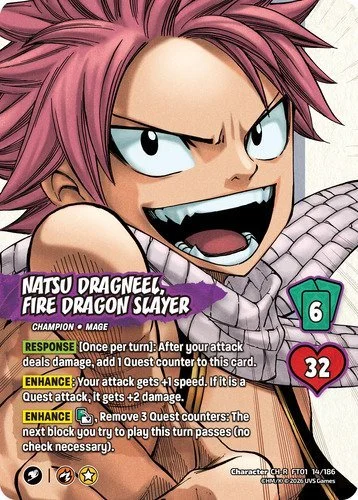 Natsu Dragneel, Fire Dragon Slayer