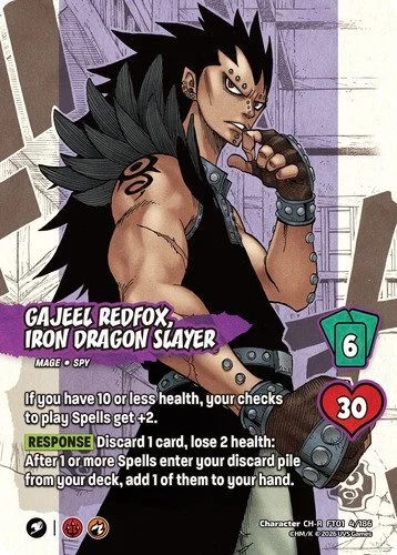 Gajeel Redfox, Iron Dragon Slayer