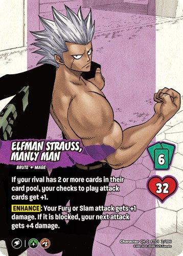Elfman Strauss, Manly Man