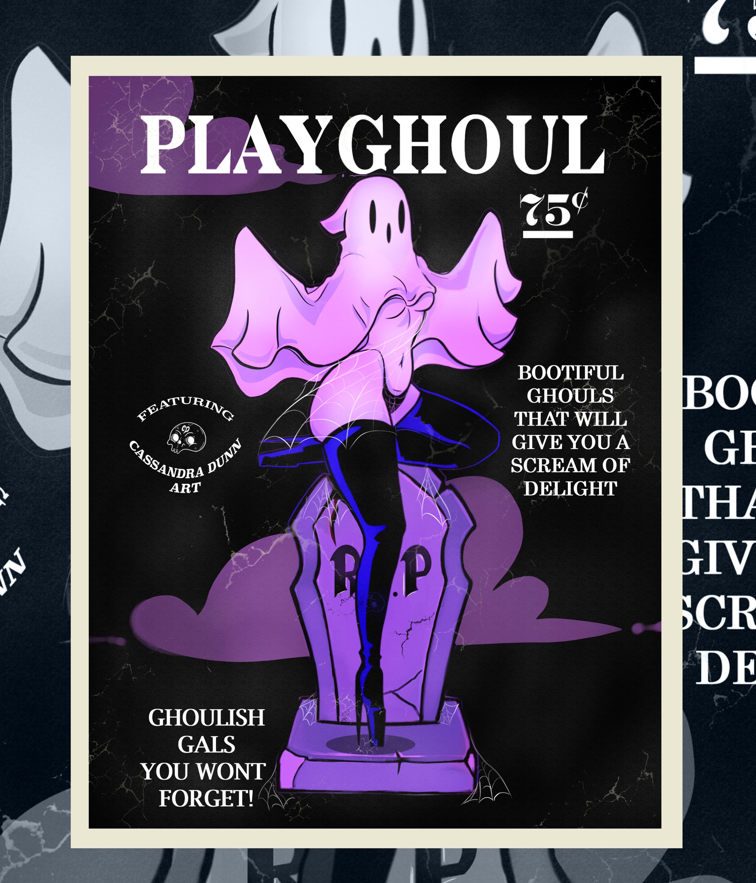 PlayGhoul Boo Print 8.5x11
