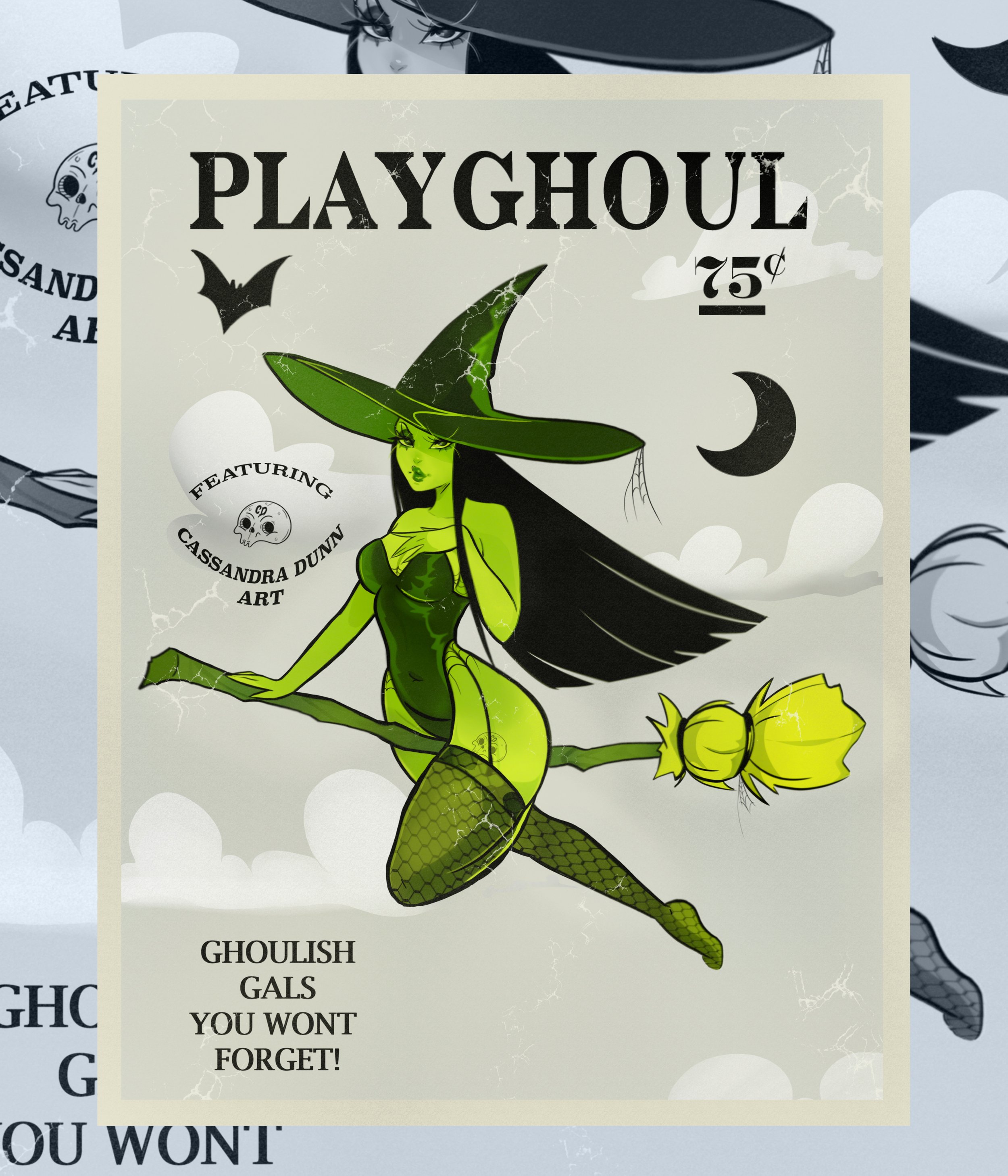 PlayGhoul Witch Print 8.5x11