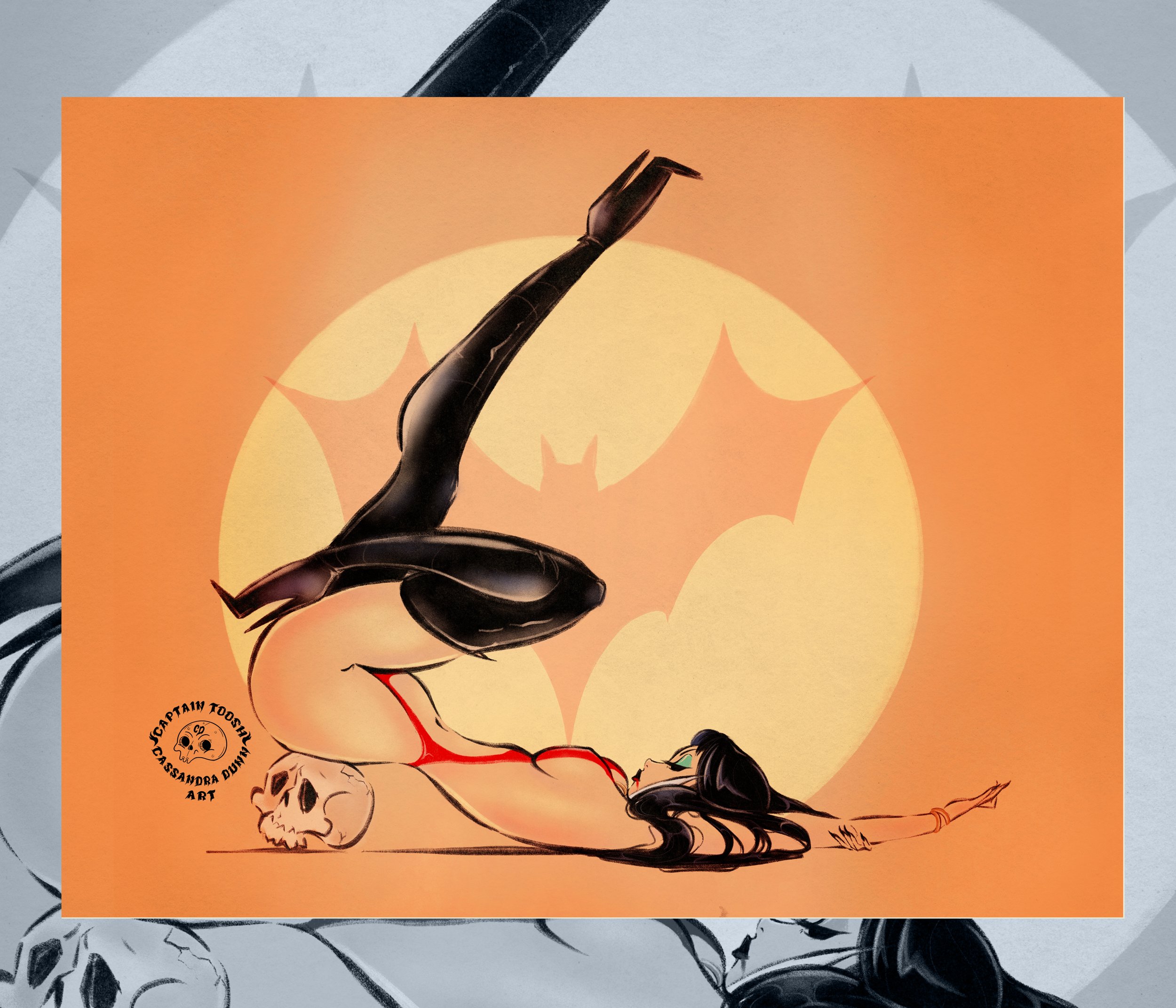 Vampirella FanartPrint 8.5x11