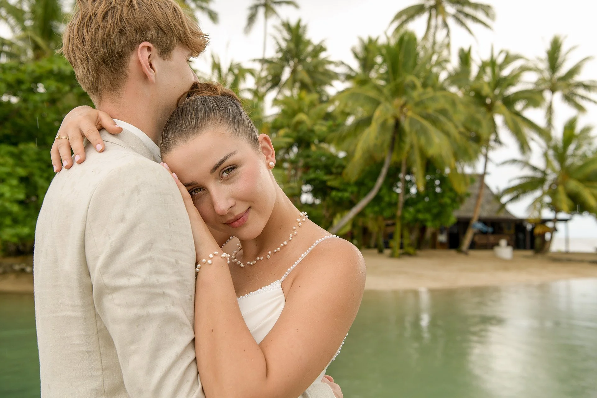 Ada &amp; Franck’s Romantic Elopement on Toberua Island, Fiji
