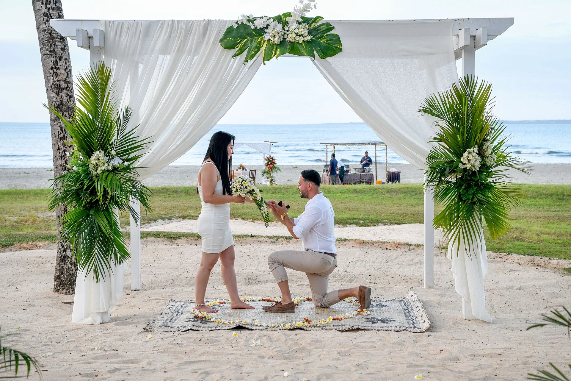 A Beautiful Surprise Proposal at Hilton Denarau