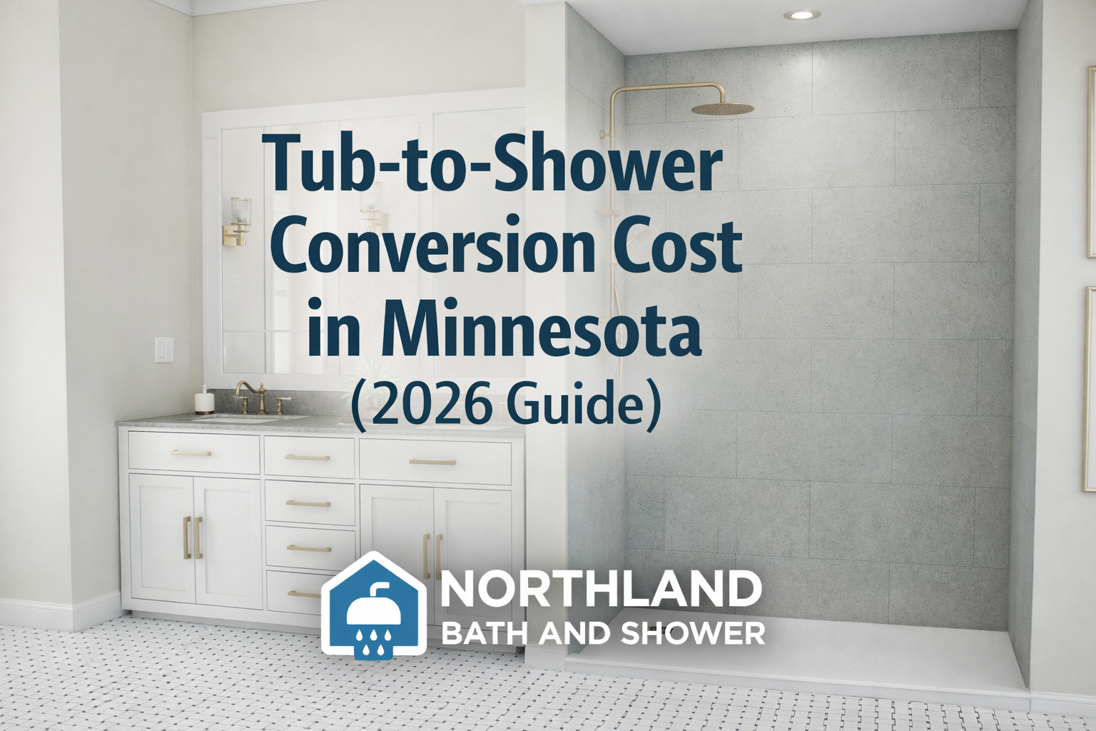 Tub to Shower Conversion Cost in Minnesota (2026 Guide)