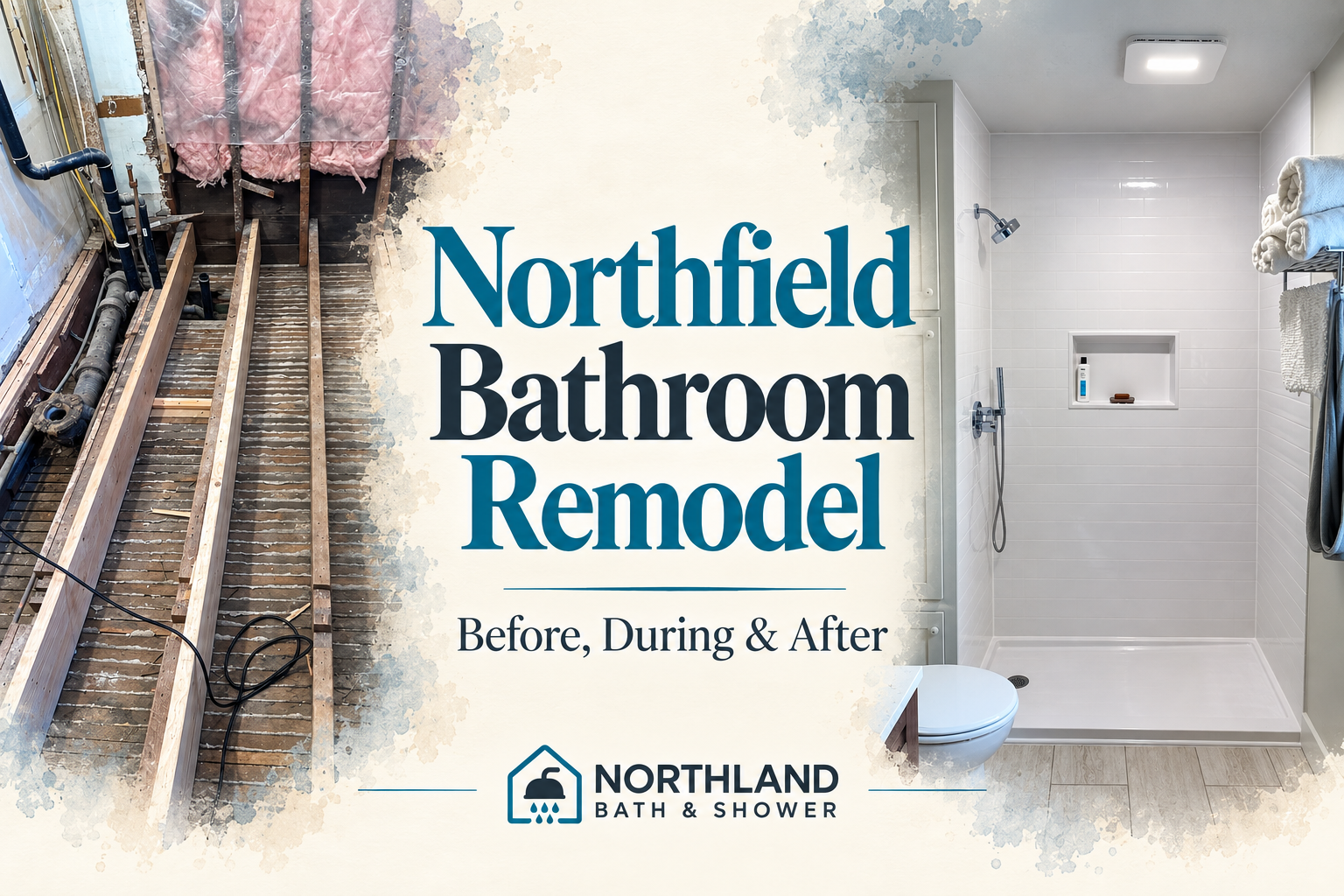 Northfield Bathroom Remodel: Before, During, and After