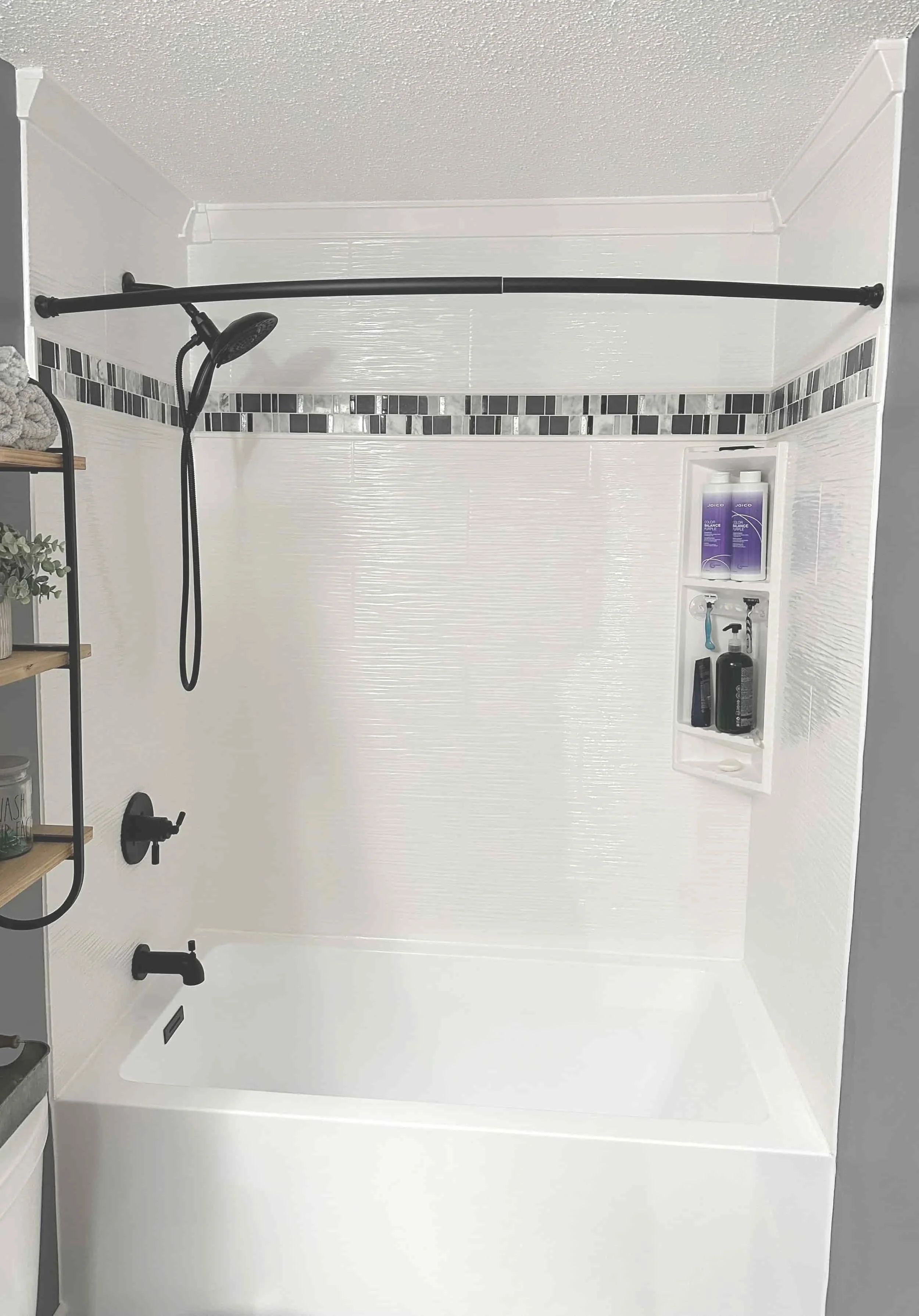 White Onyx Bath Surround