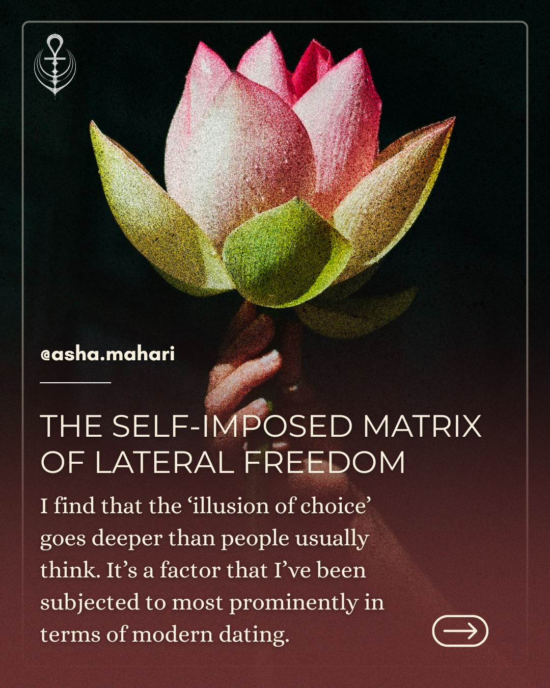 The Self-Imposed Matrix of Lateral Freedom