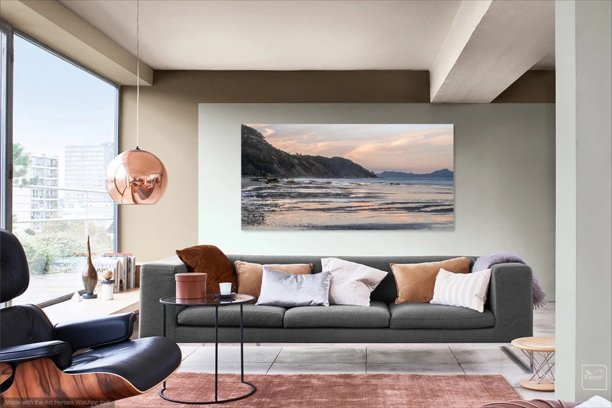 Sunrise Beach Reflections on Wall.jpg