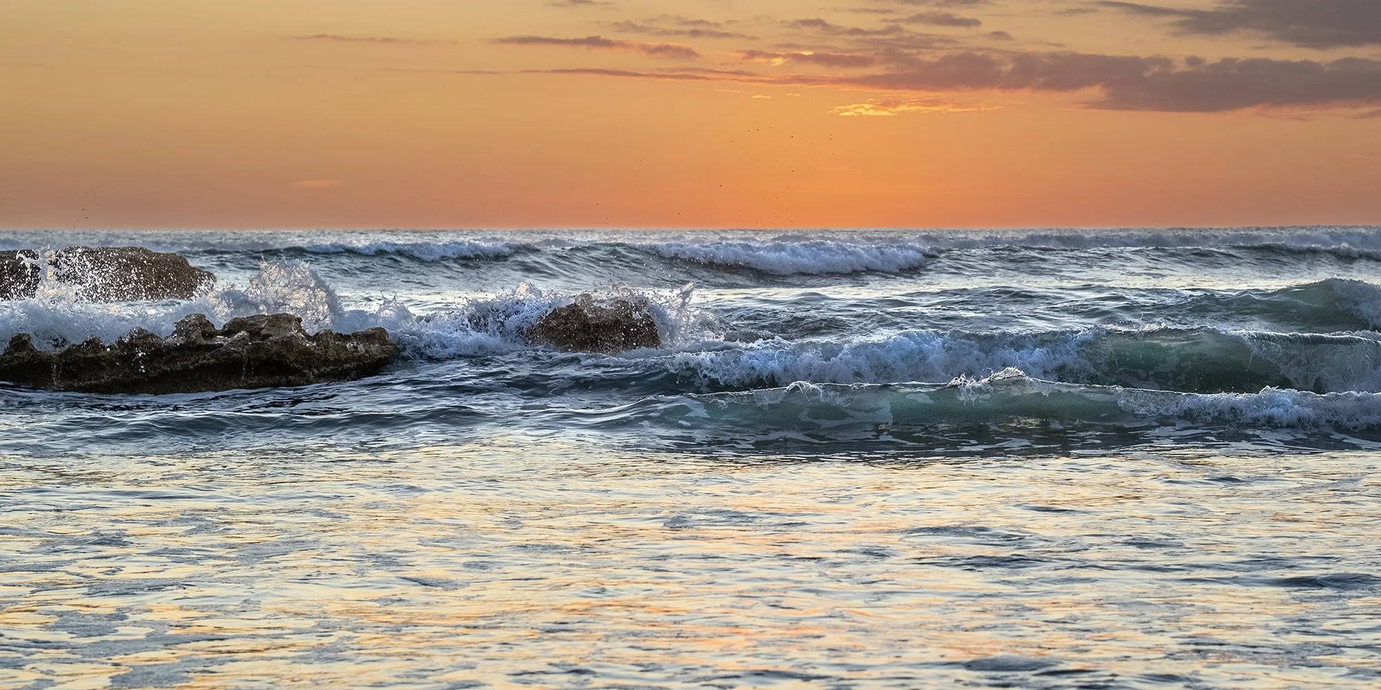 Sunset Ocean Digital Download