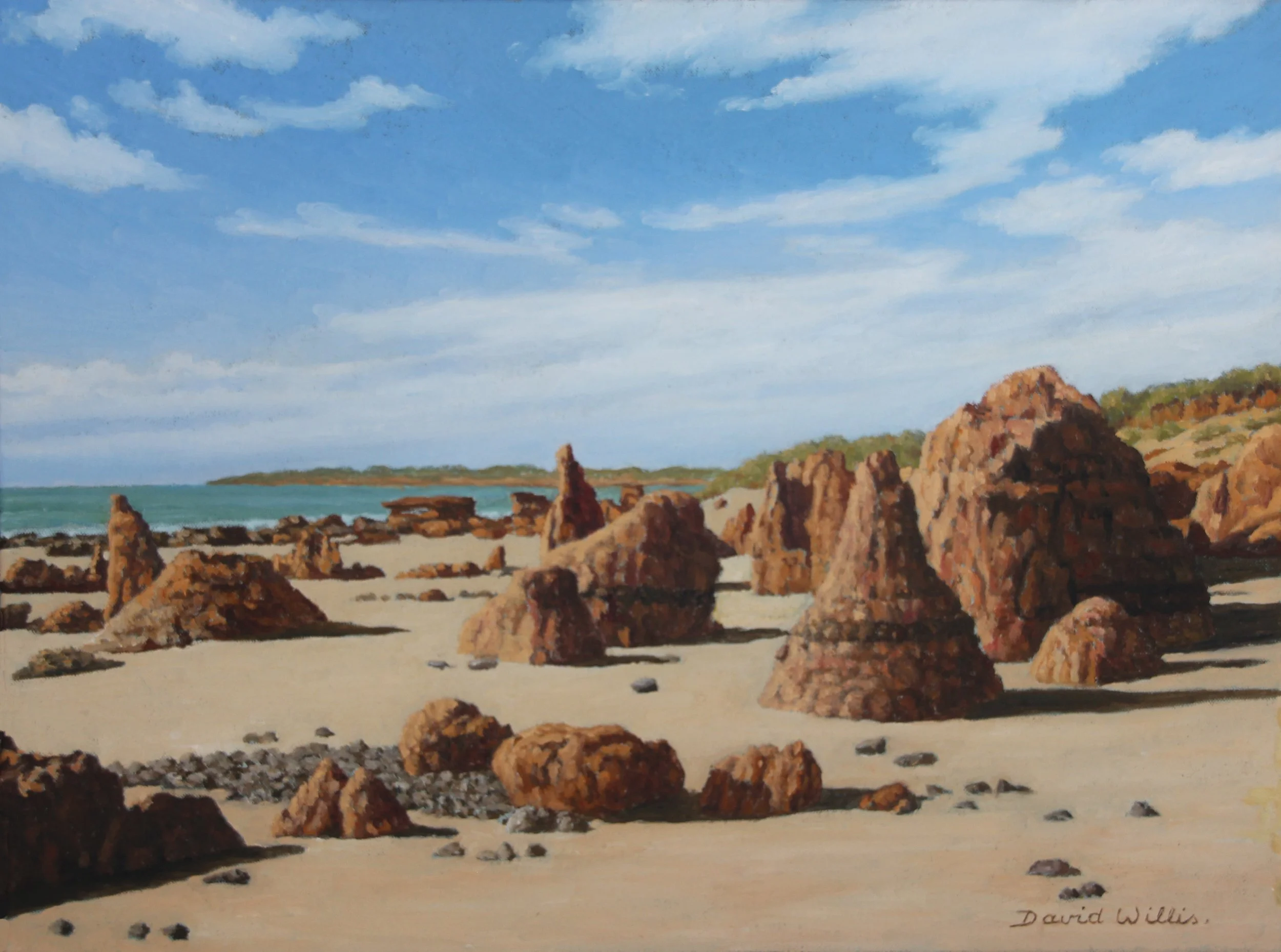 7. Pindan Rocks on Reddell Beach
